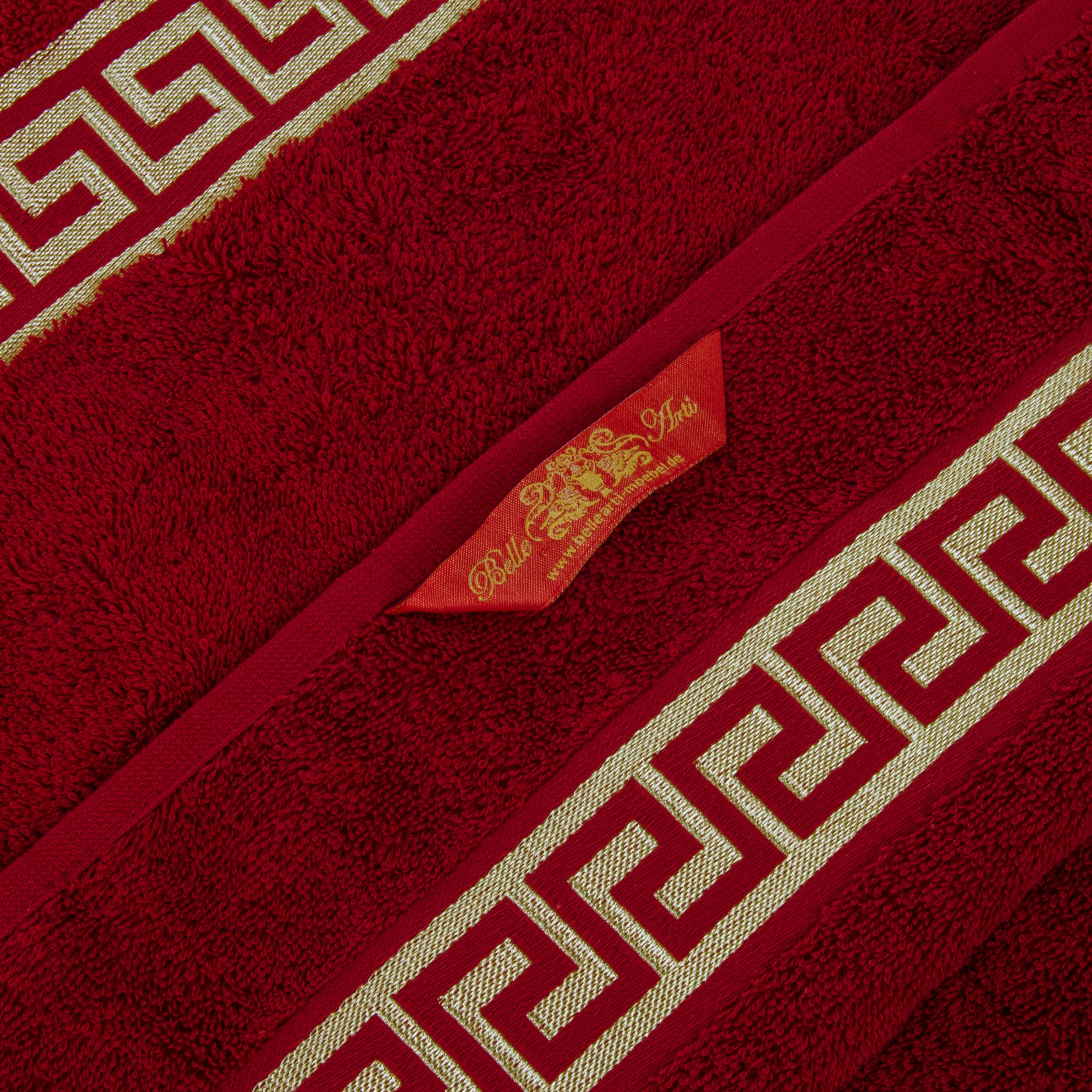 Belle Arti Handtücher Luxus Mäander Gästetücher Badetücher Duschtücher Saun günstig online kaufen