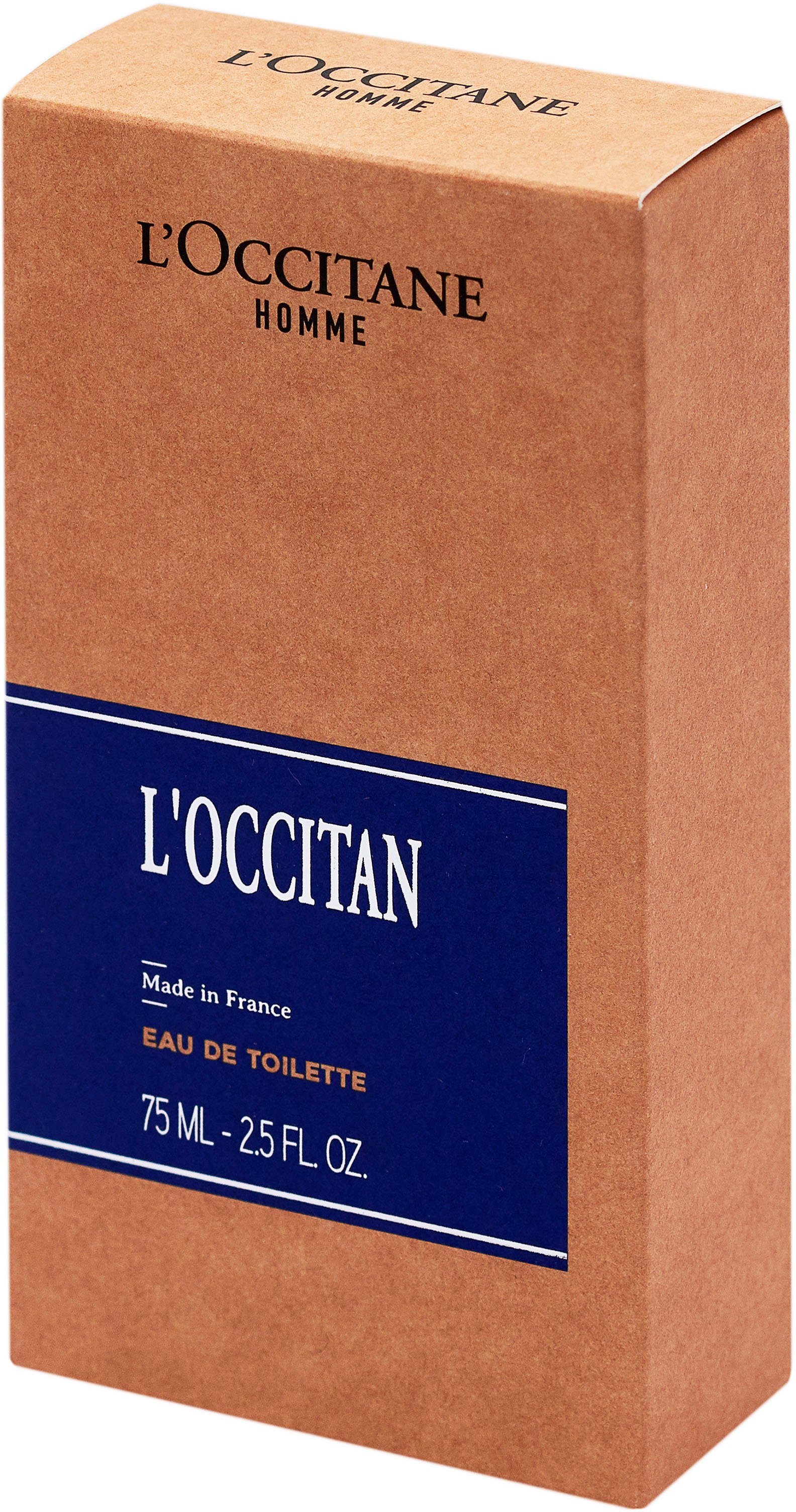 L'OCCITANE Eau de Toilette Eau de L'OCCITAN, mit pfeffrigen Noten und Muskat