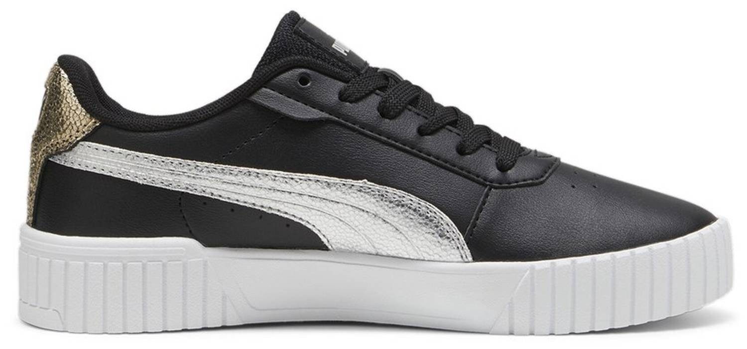 PUMA Puma Carina 2.0 Metallic Shine Black Silver Gold Sneaker
