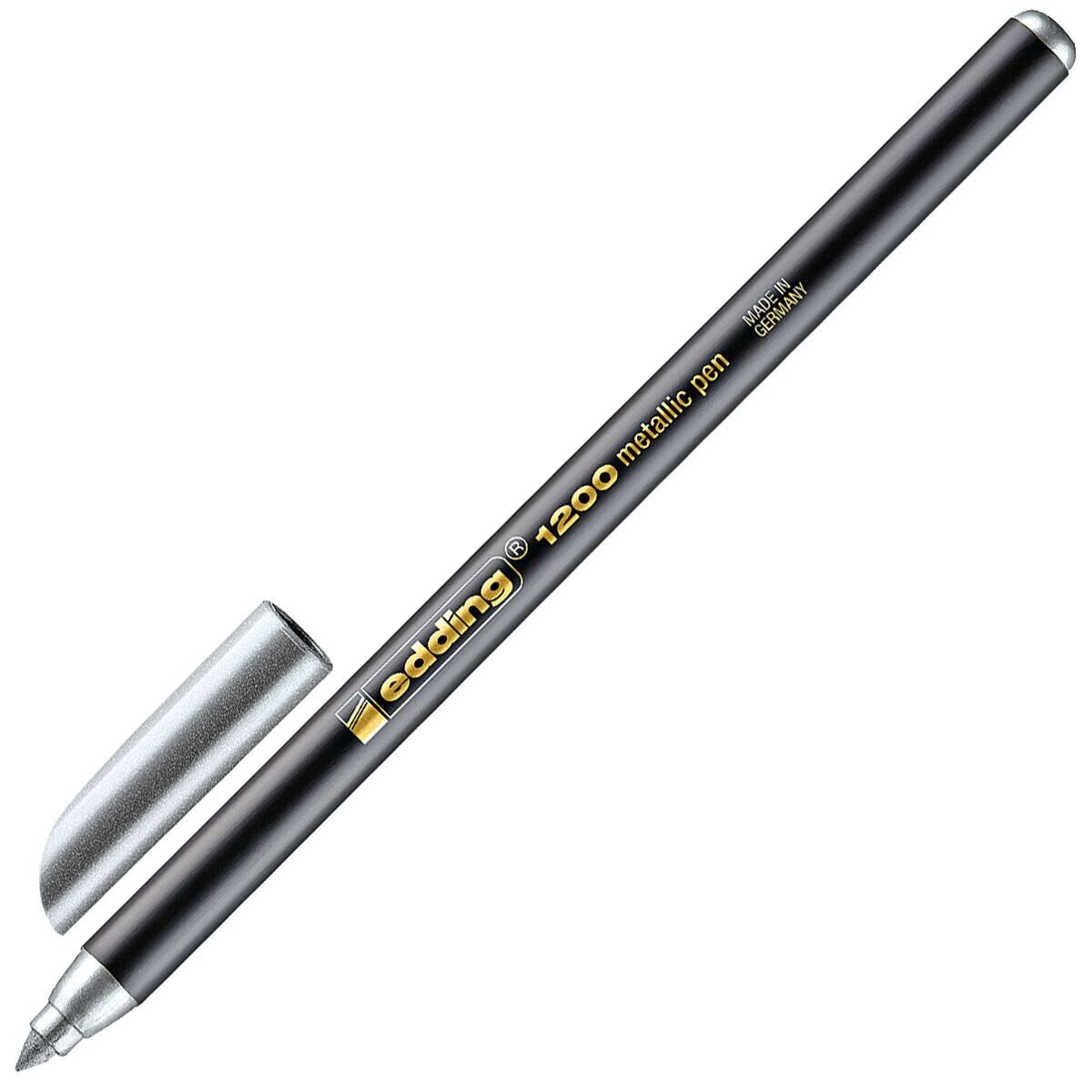 edding Filzstift 1200, (1-tlg), mit auf Papier nicht durchschlagender Tinte