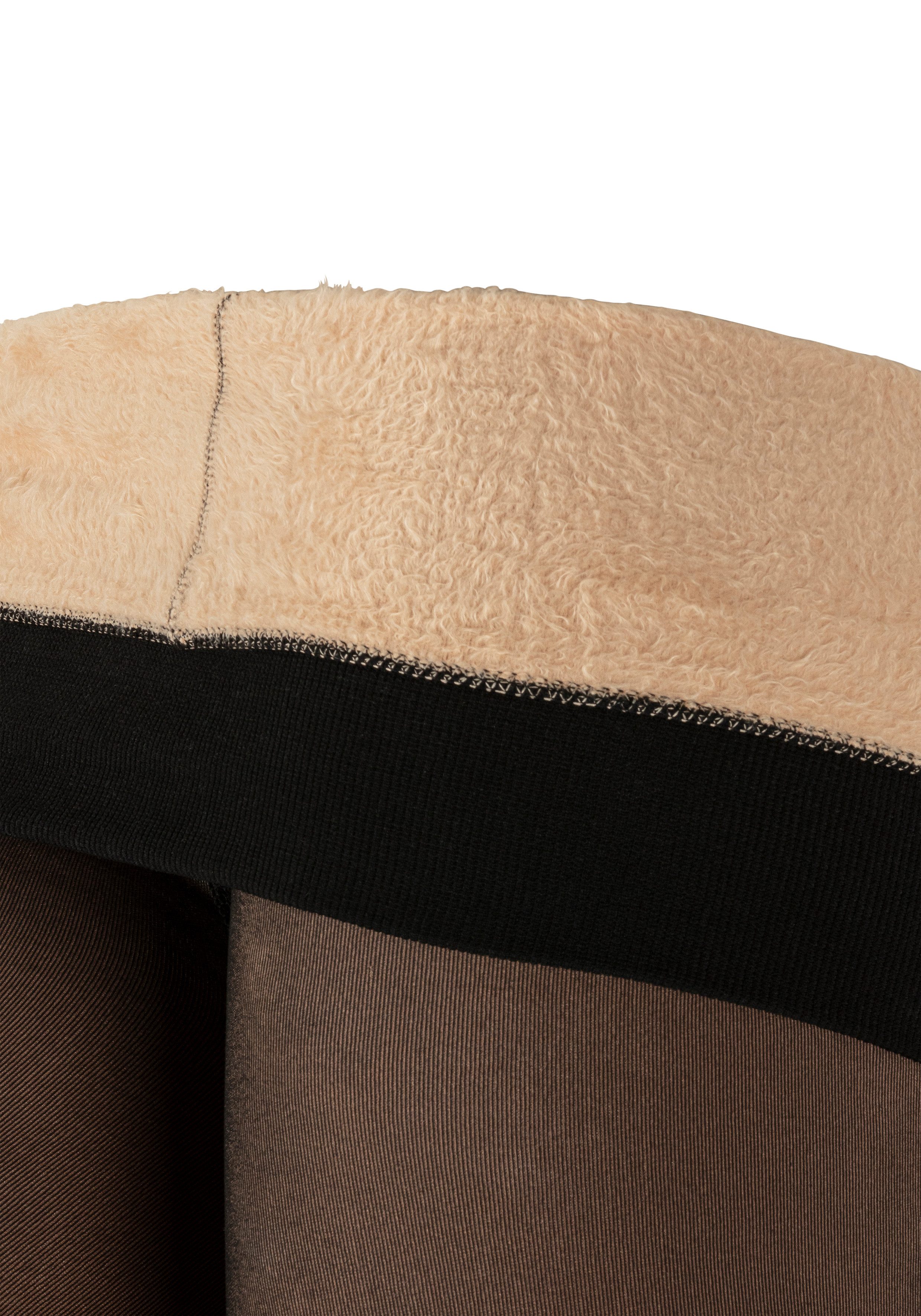 Sarlini Thermostrumpfhose LADIES FLEECE LINED TIGHTS im transparenten Look mit angenehmer Fleece-Fütterung in Feinstrumpfhosenoptik – Bild 4 von 5