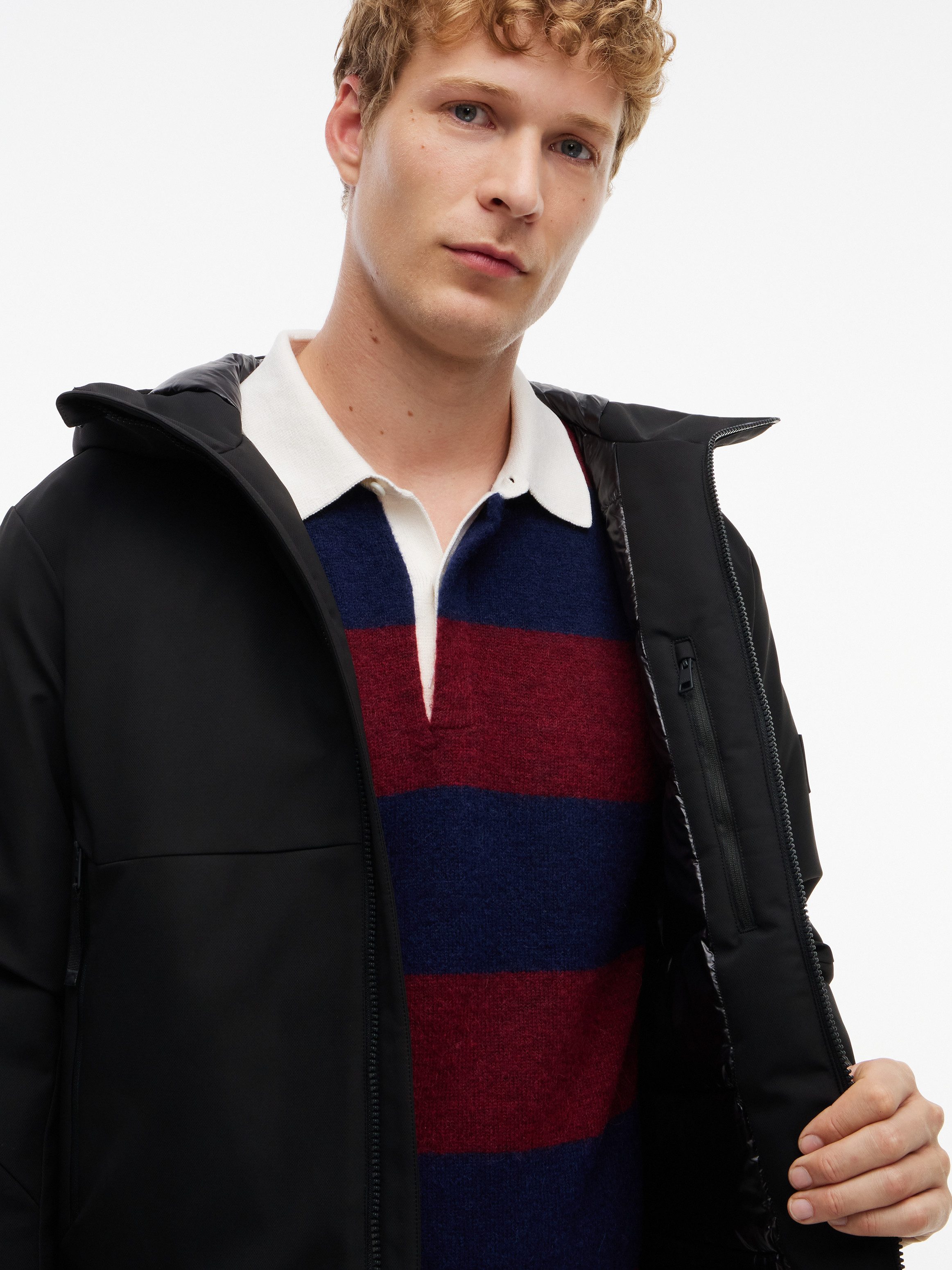 Tommy Hilfiger Kurzjacke TECH HOODED PADDED