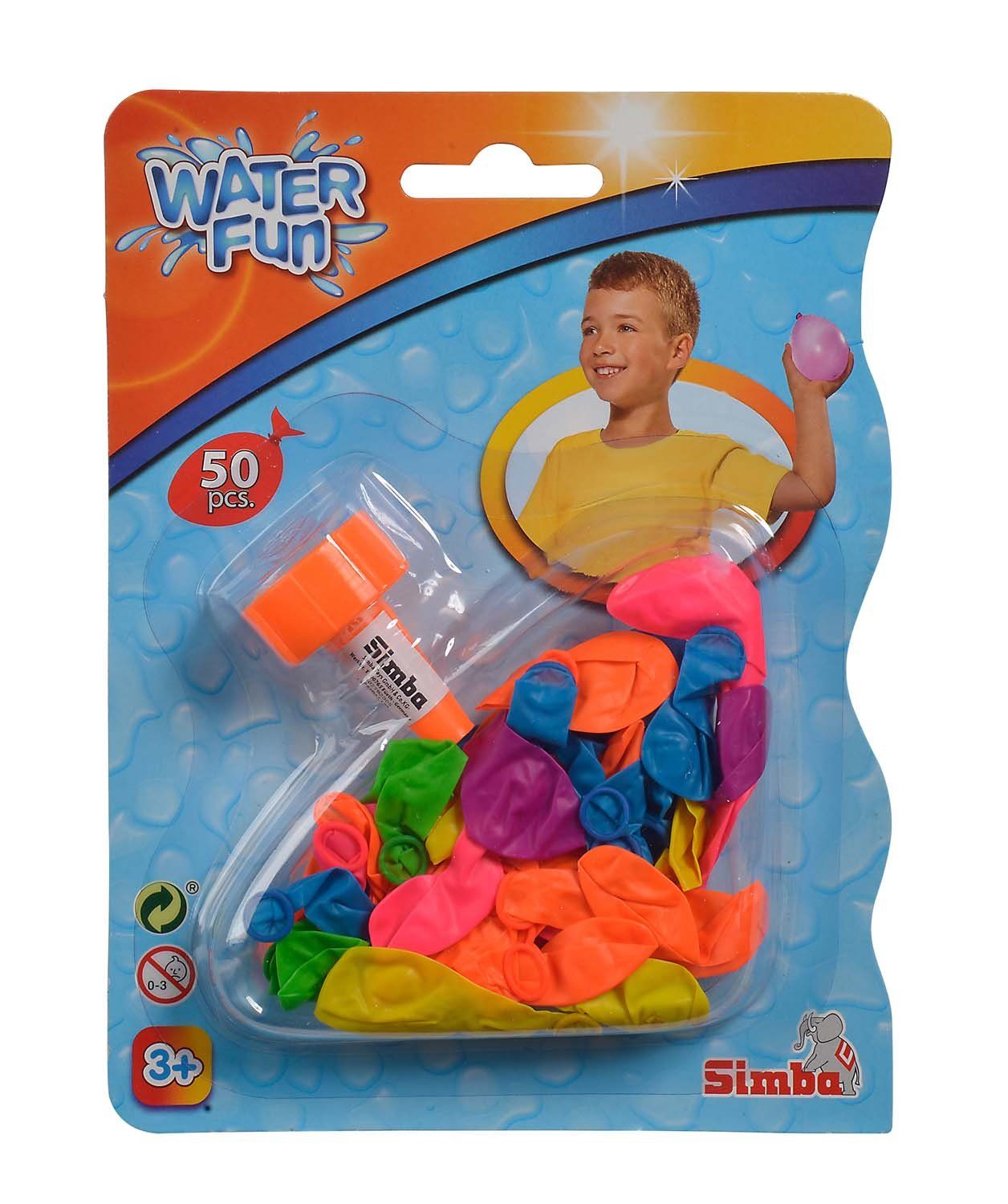 Badespielzeug 50 Wasserbomben, Wasserbomben SIMBA Stück, 107792305 - Simba