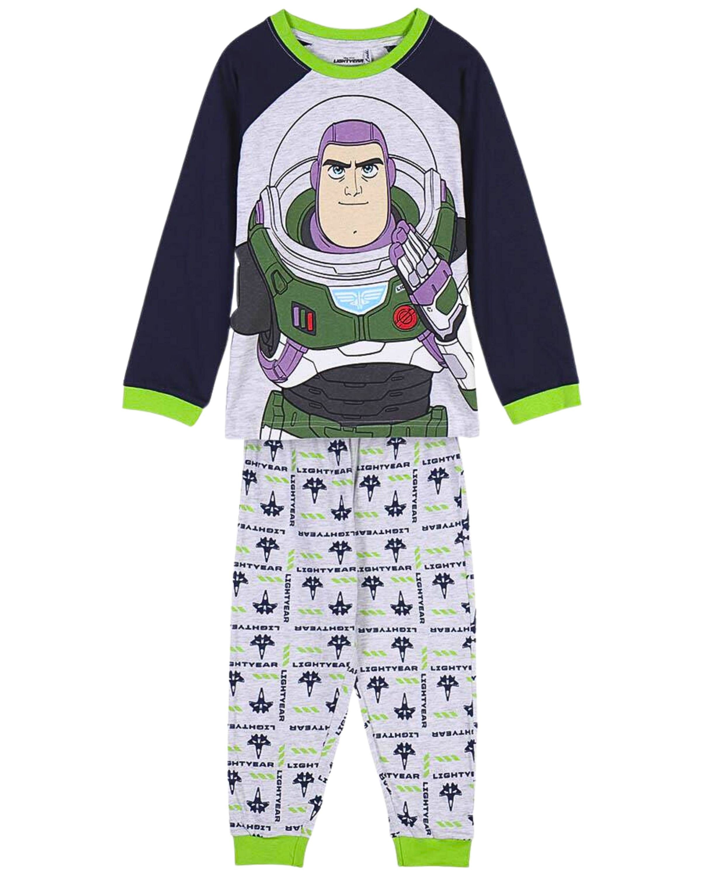 Disney Schlafanzug Buzz Lightyear (2 tlg) Jungen Pyjama langarm Gr.98-122 cm