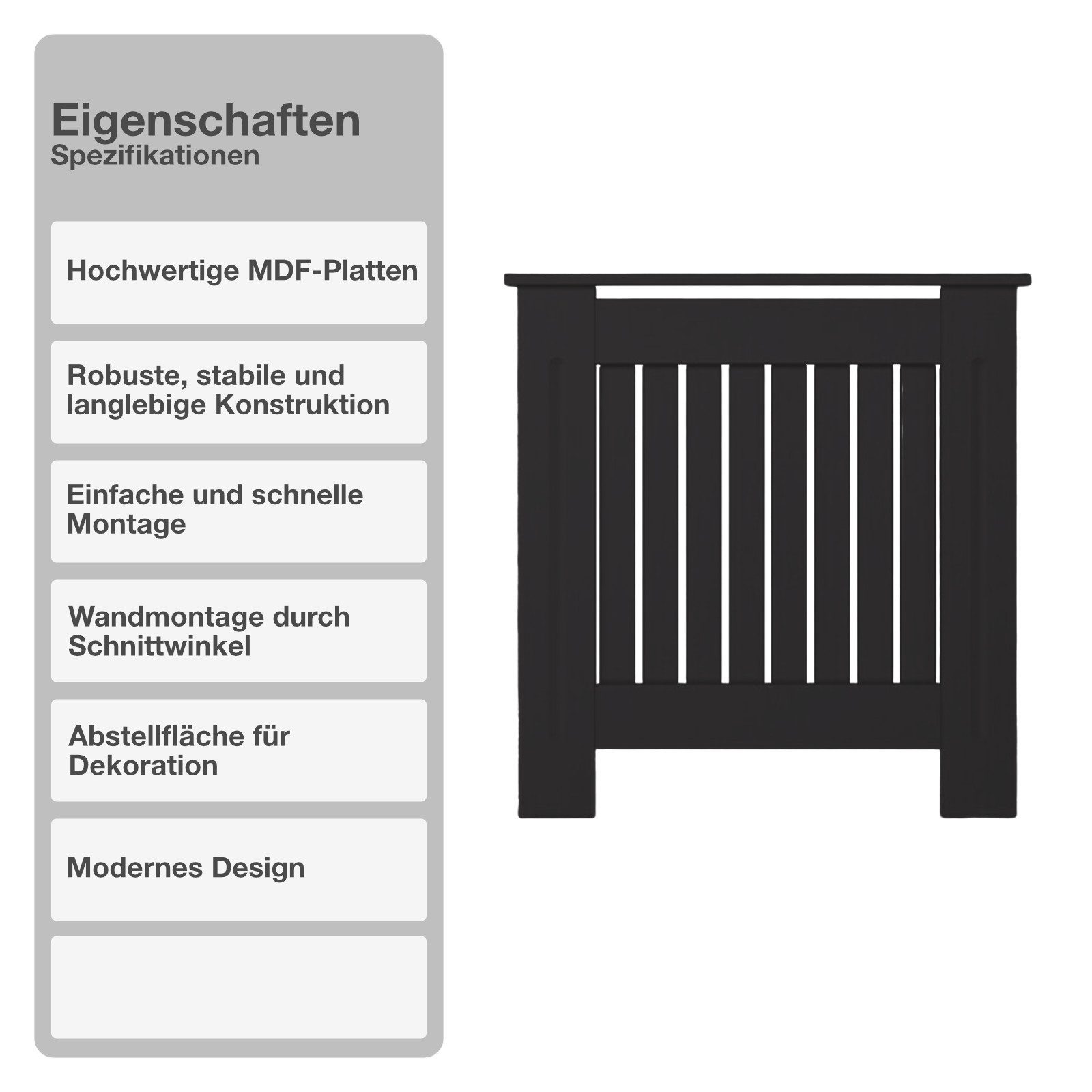 STADO Heizungsverkleidung Heizungsverkleidung Heizkörper Landhaus 78x82x19c günstig online kaufen