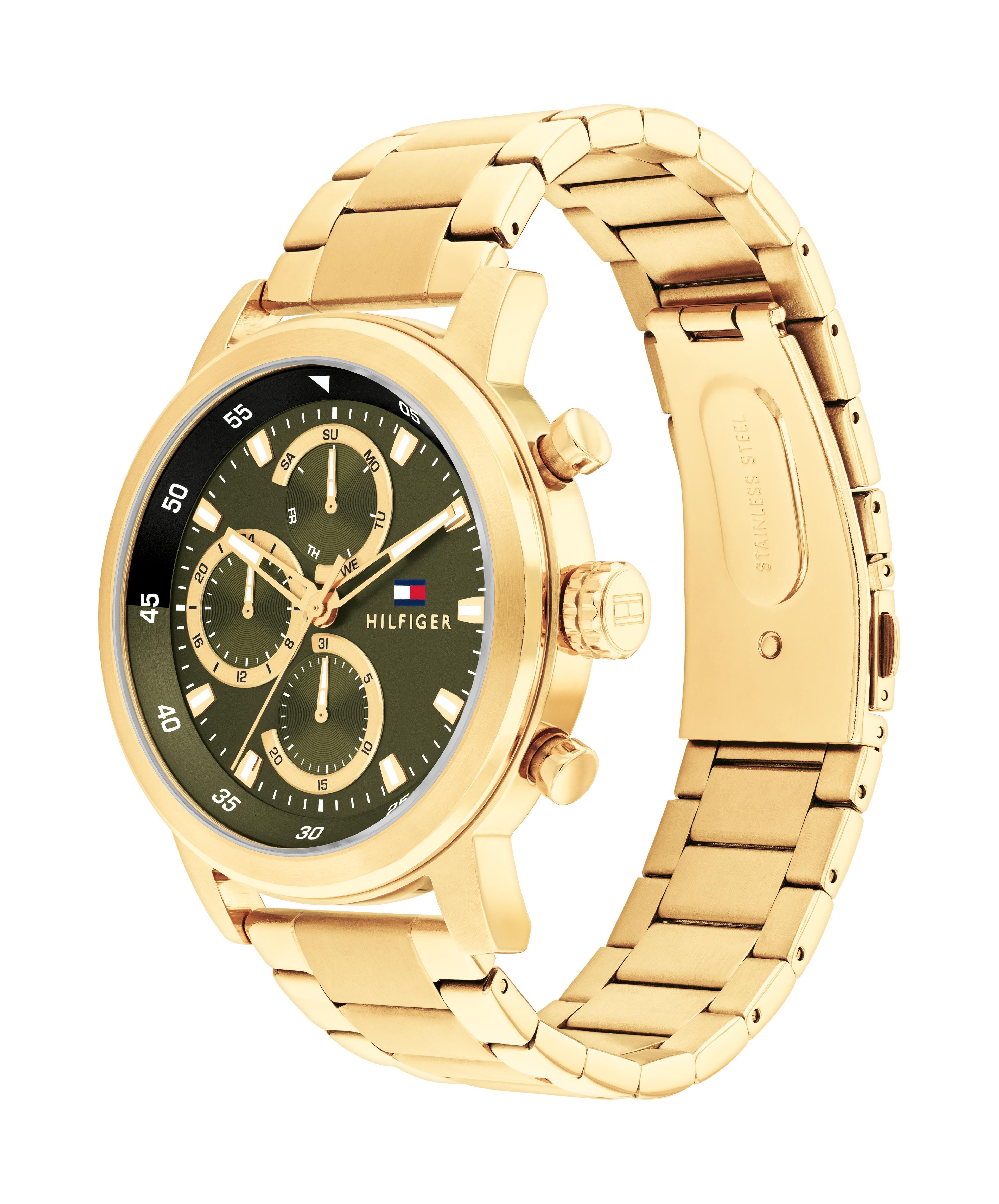 Tommy Hilfiger Multifunktionsuhr ROCKY 1792216, Quarzuhr, Armbanduhr, Herre günstig online kaufen