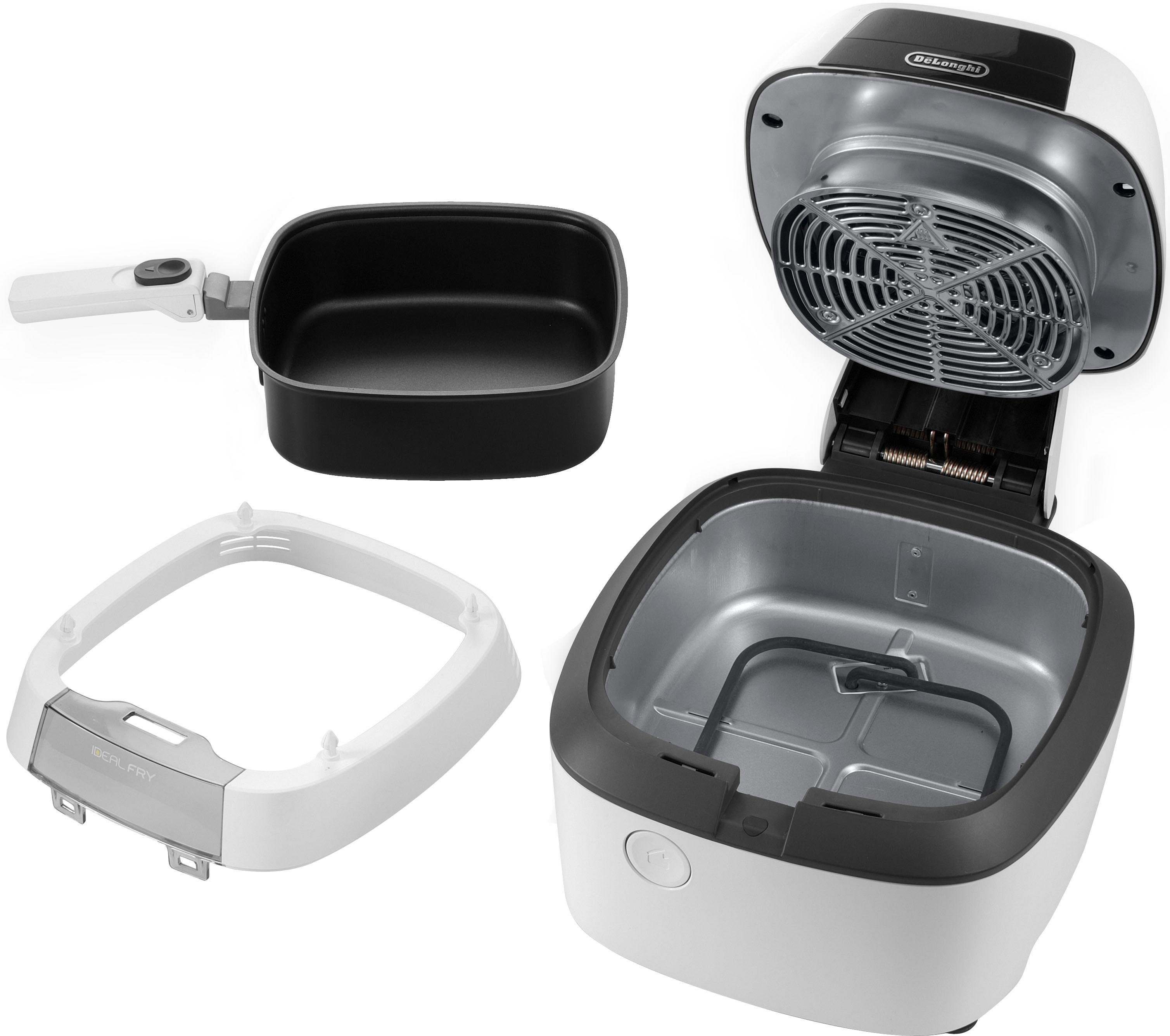 De'Longhi Heißluftfritteuse IdealFry FH 2133, 1400 W, Multicooker, auch zum Brotbacken, Fassungsvermögen 1,25 kg