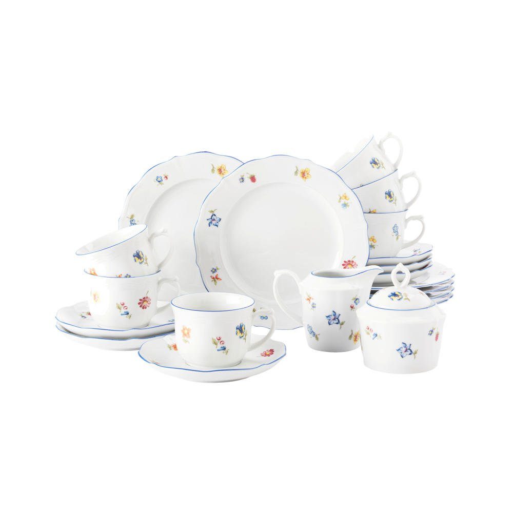 Seltmann Weiden Кофейный сервиз 20-teilig (20-tlg), 6 Personen, Porzellan