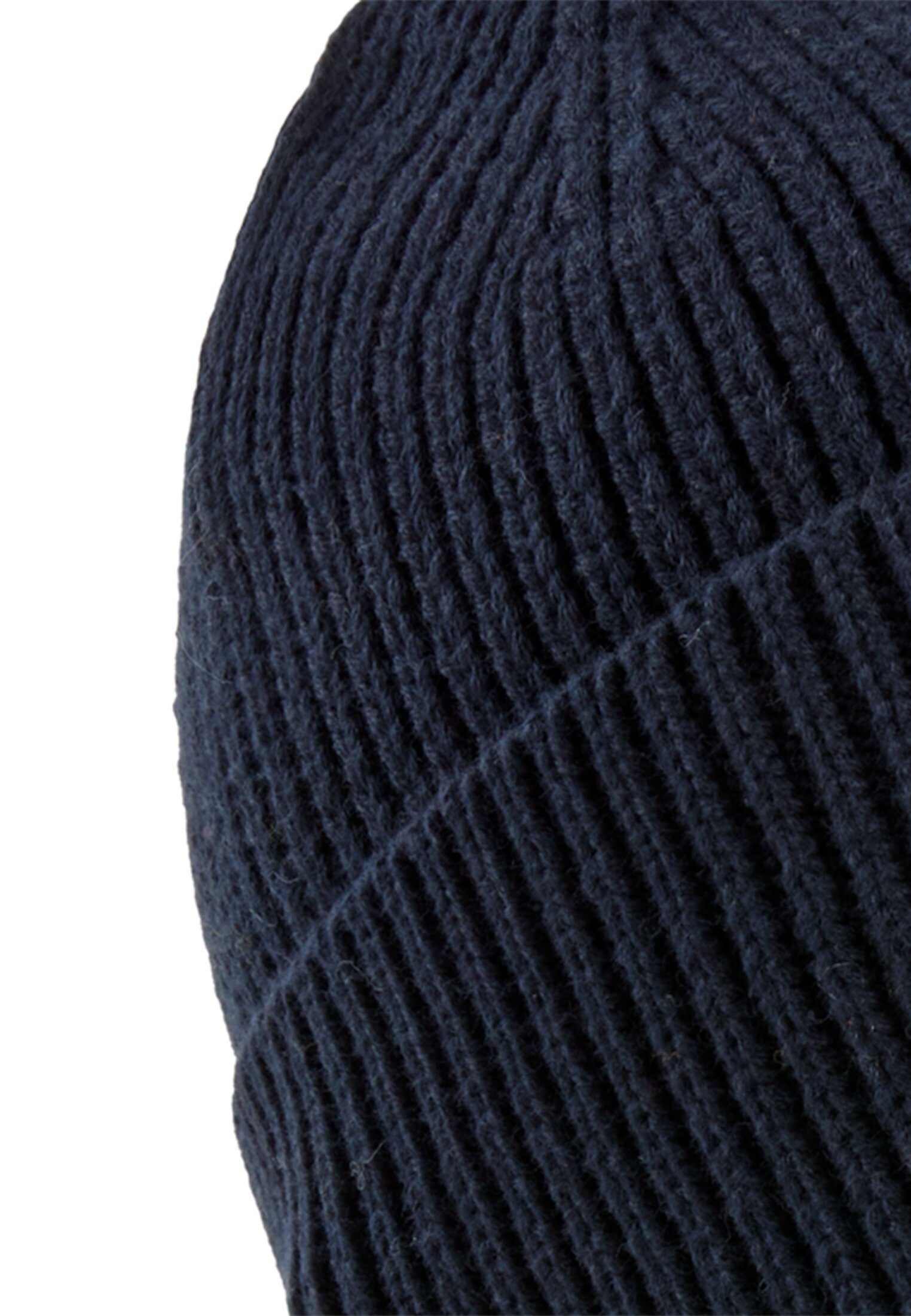 camel active Beanie aus einem Baumwoll-Kaschmir Mix