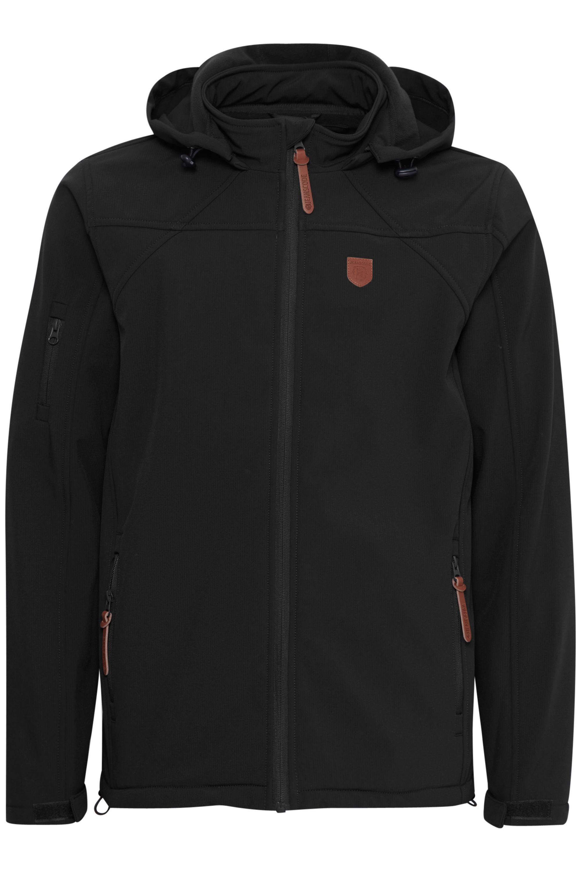 Indicode Softshelljacke IDJonas Übergangsjacke mit abnehmbarer Kapuze