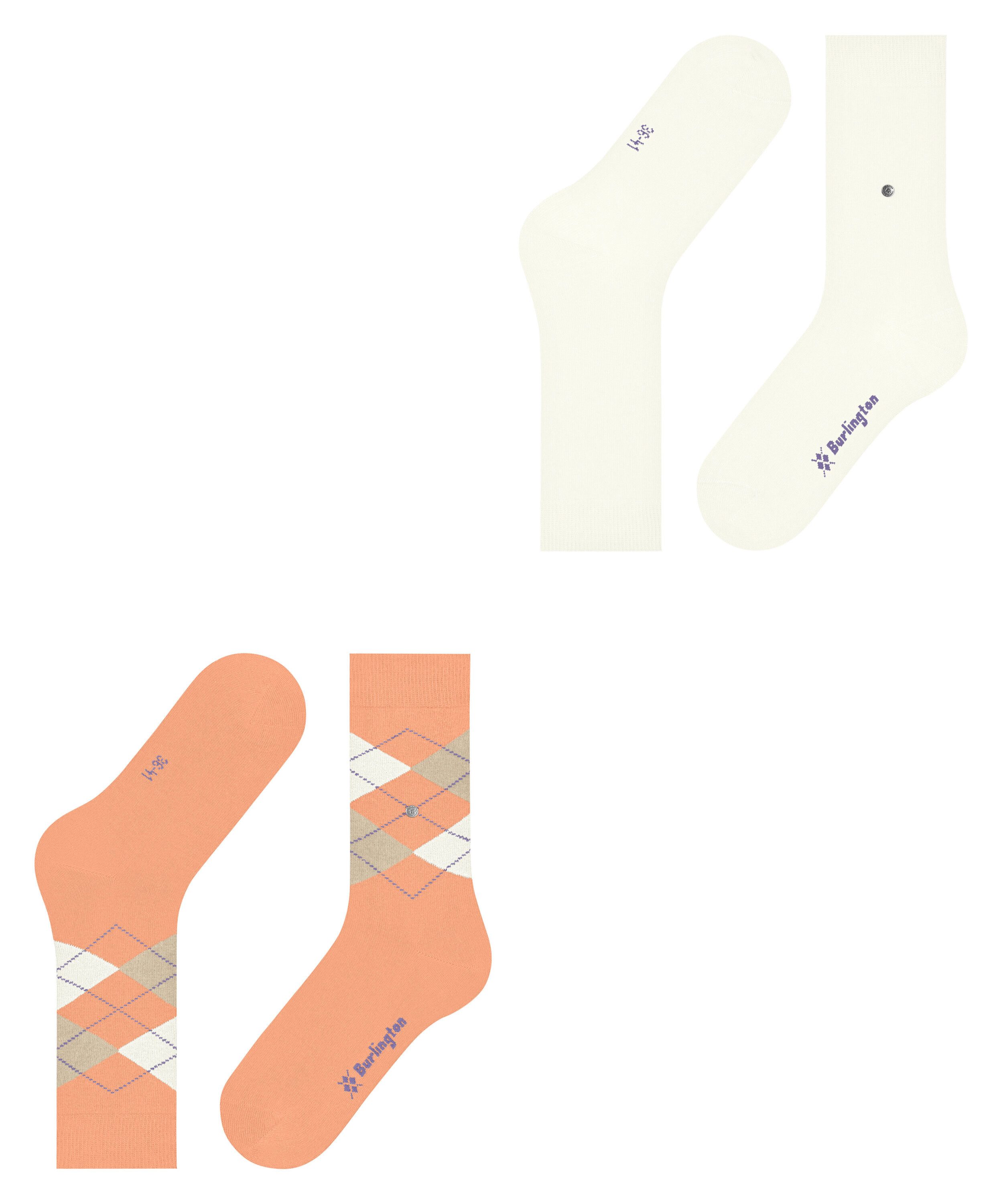 Burlington Socken Burlington Everyday Mix 2-Pack Damen (2-Paar) aus weicher gekämmter Baumwolle – Bild 5 von 5