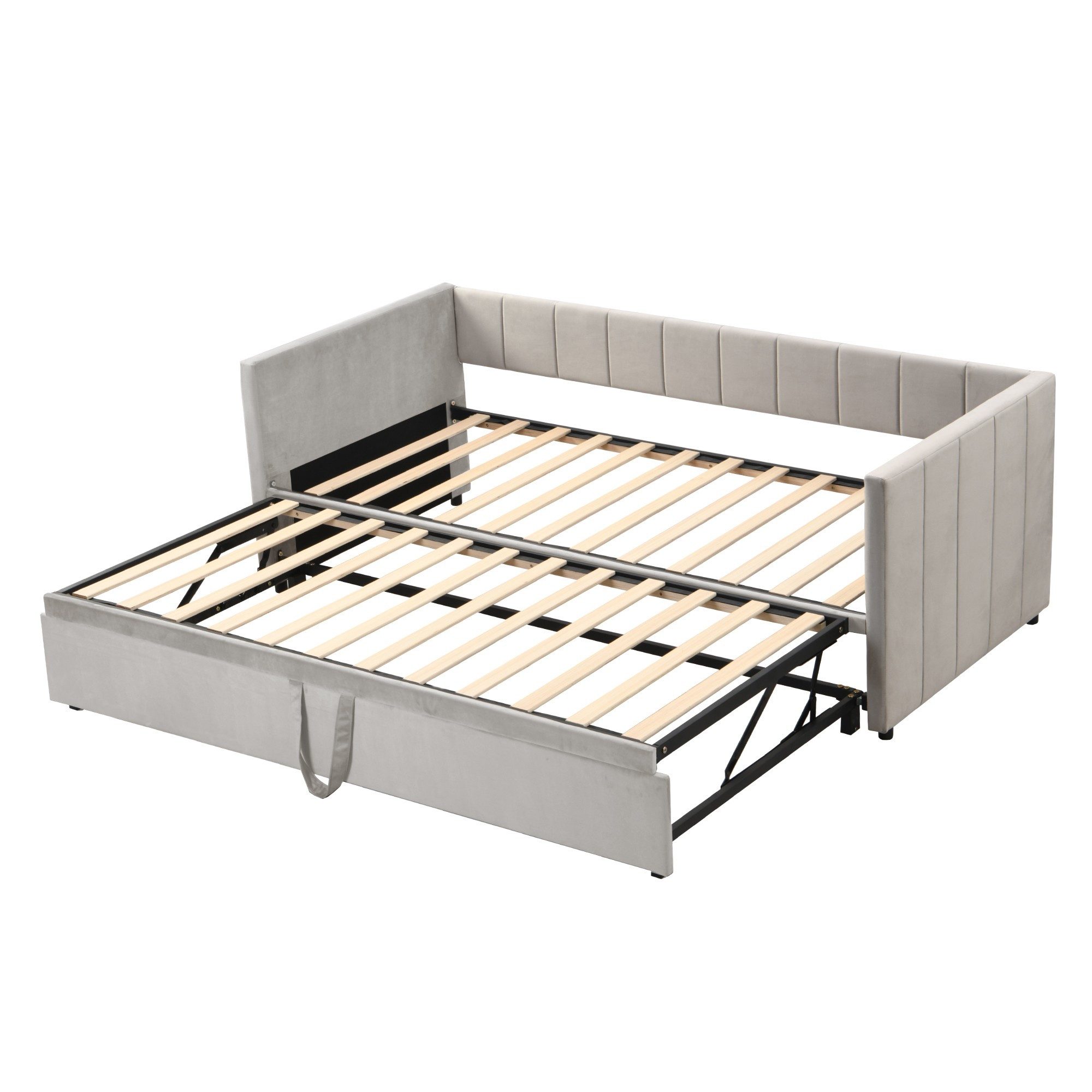 BlingBin Polsterbett Ausziehbares Schlafsofa 90/180x200 cm, Doppelbett (Day günstig online kaufen