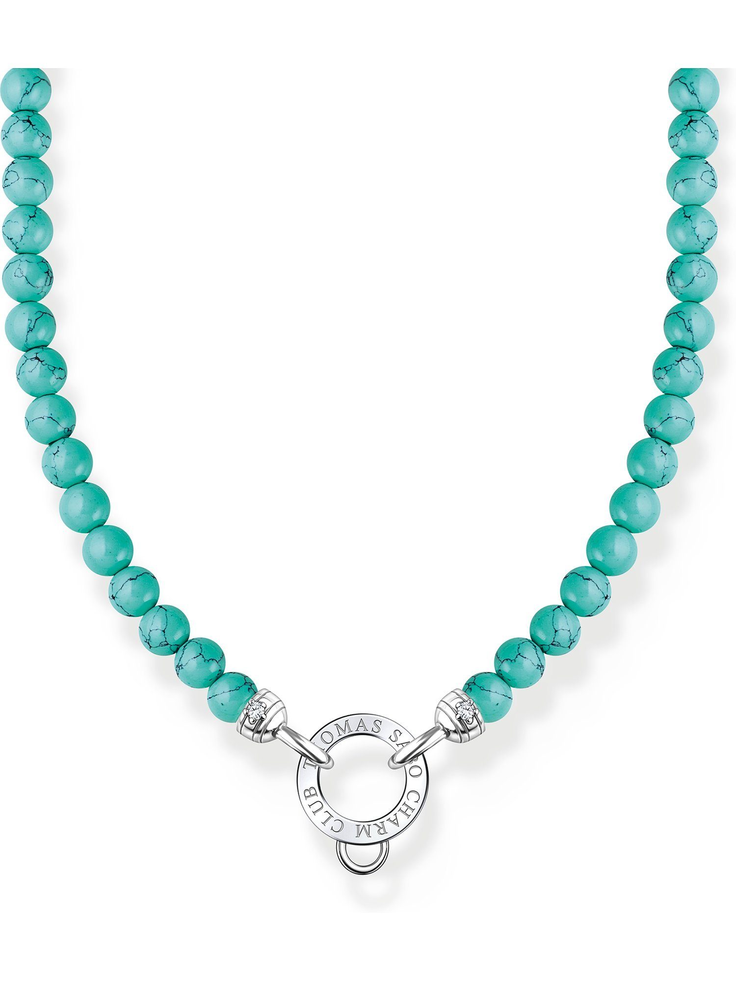 Thomas Sabo Damen-Kette 925er Silber Mit Zirkonia – Unendlichkeitssymbol & Ankerglieder