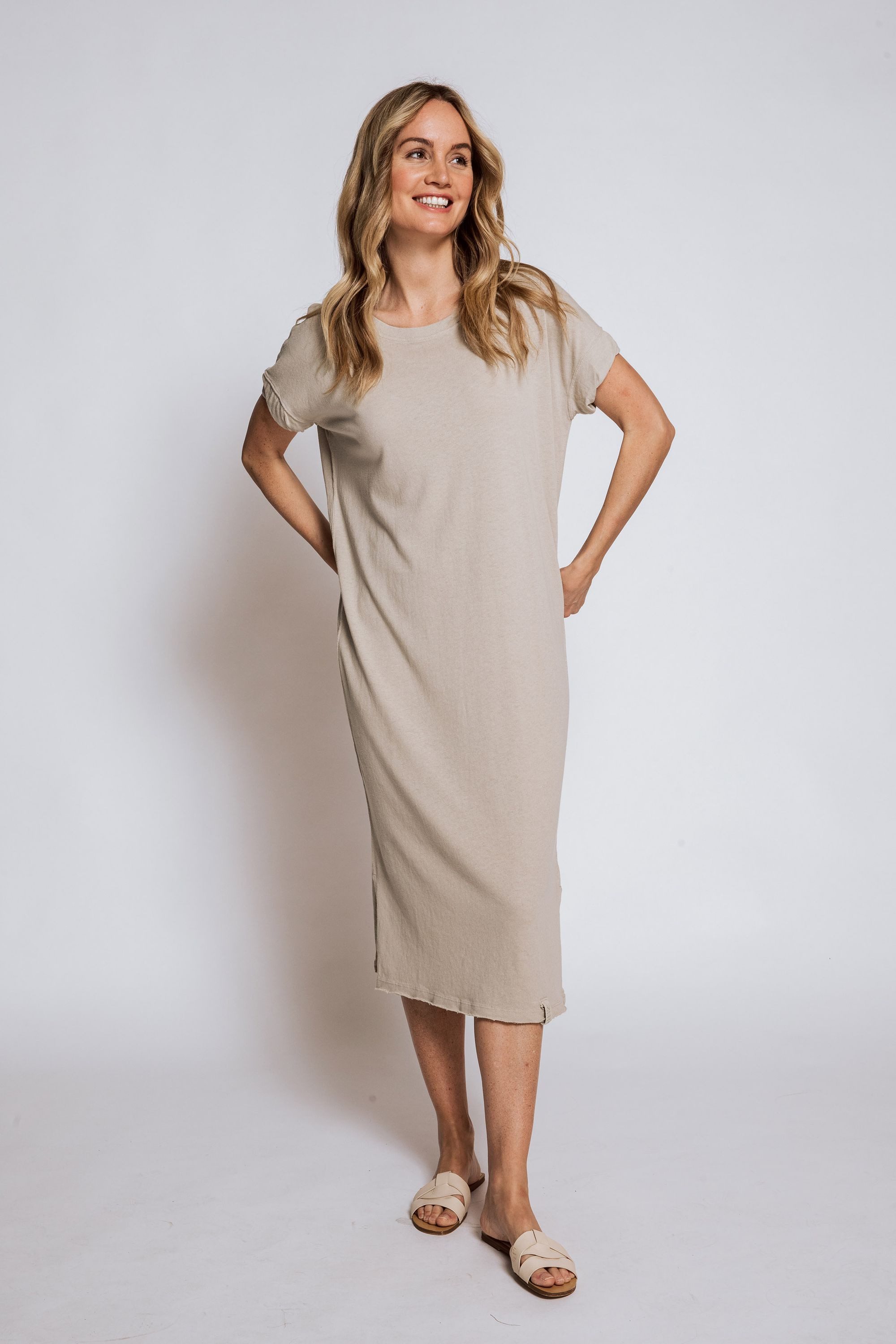 Zhrill Shirtkleid T-Shirtkleid MATEA Grün (0-tlg) günstig online kaufen