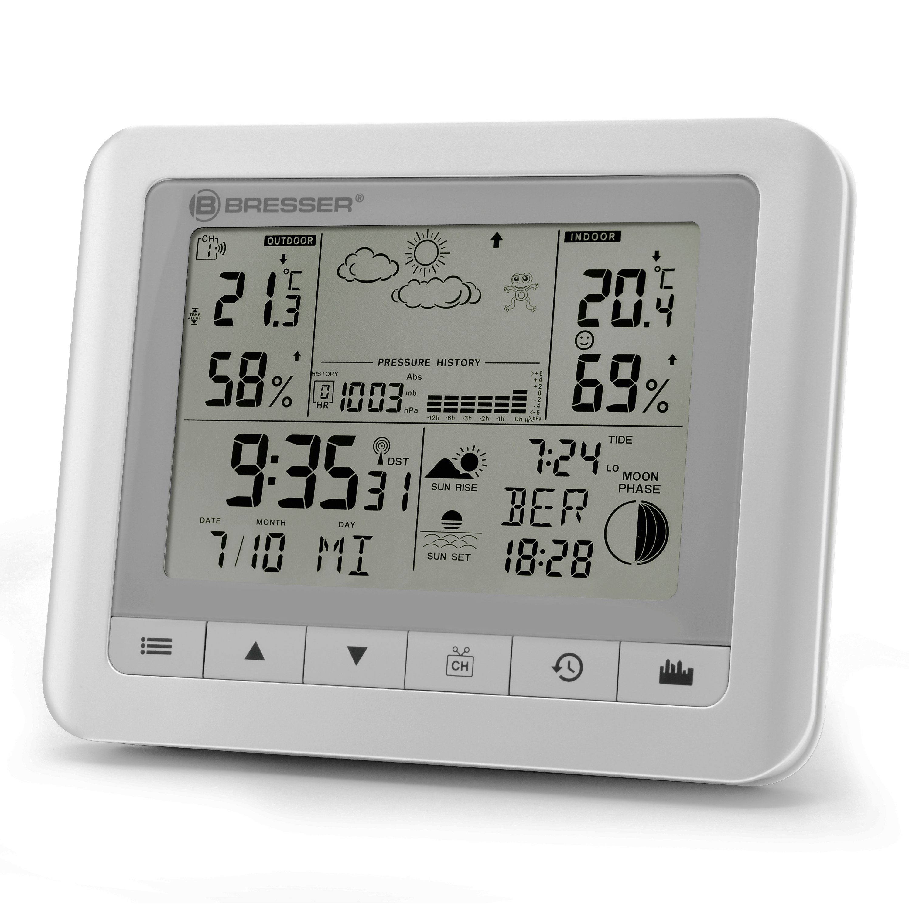 Funkwetterstation BRESSER BRESSER WF Wetterstation ClimaTrend