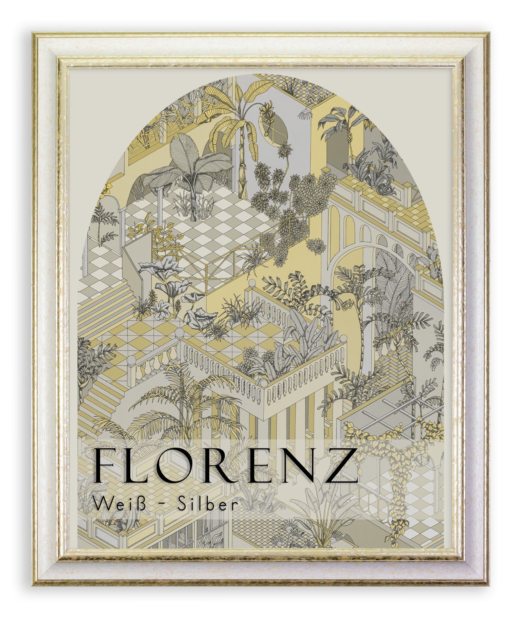 Einzelrahmen Bilderrahmen Florenz, (1 Stück), 61x91,5 günstig online kaufen