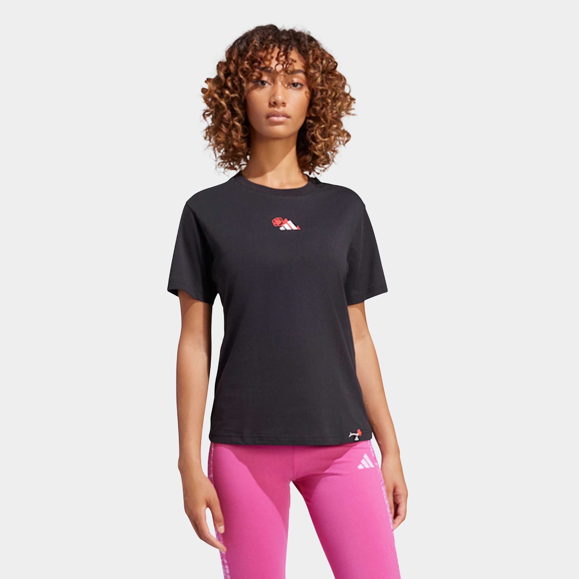 adidas Sportswear T-Shirt W L MINI TEE sportlicher Stil, mit auffälliger Gr günstig online kaufen