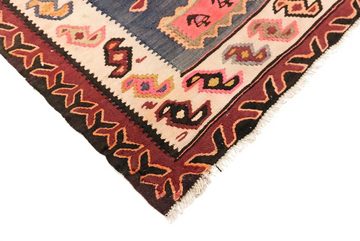Orientteppich Perser Kelim Fars Azerbaijan Antik 317x141 Handgewebt Orientteppich, Nain Trading, Läufer, Höhe: 0.4 mm