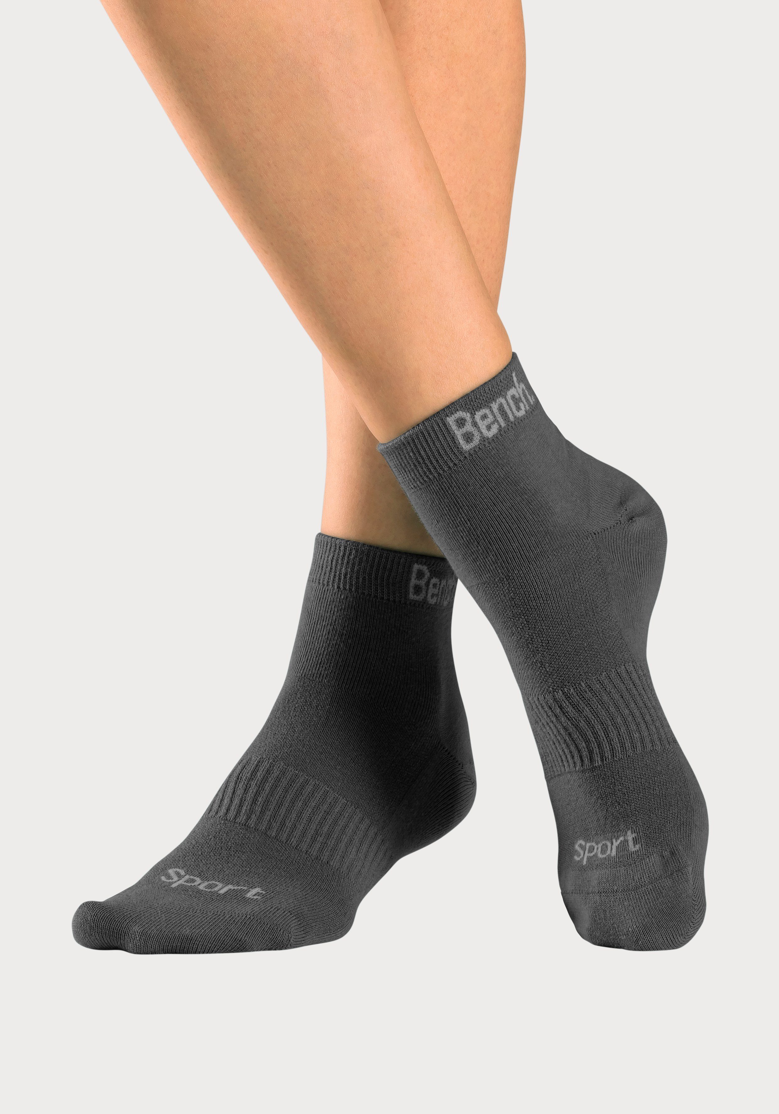 Bench. Sportsocken (Packung, 6-Paar) mit antibakterieller Feuchtigkeitsregulierung