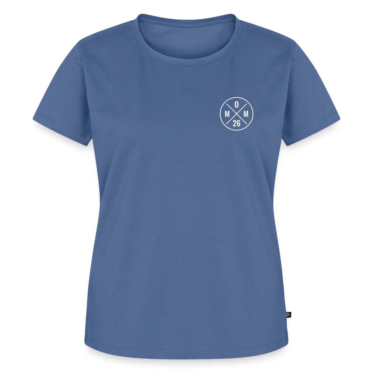 Spreadshirt T-Shirt Mom 2026 Modernes Mama Logo Schwangerschaft Frauen Premium T-Shirt (1-tlg) Fällt klein aus. Wir empfehlen, eine Größe größer zu bestellen.