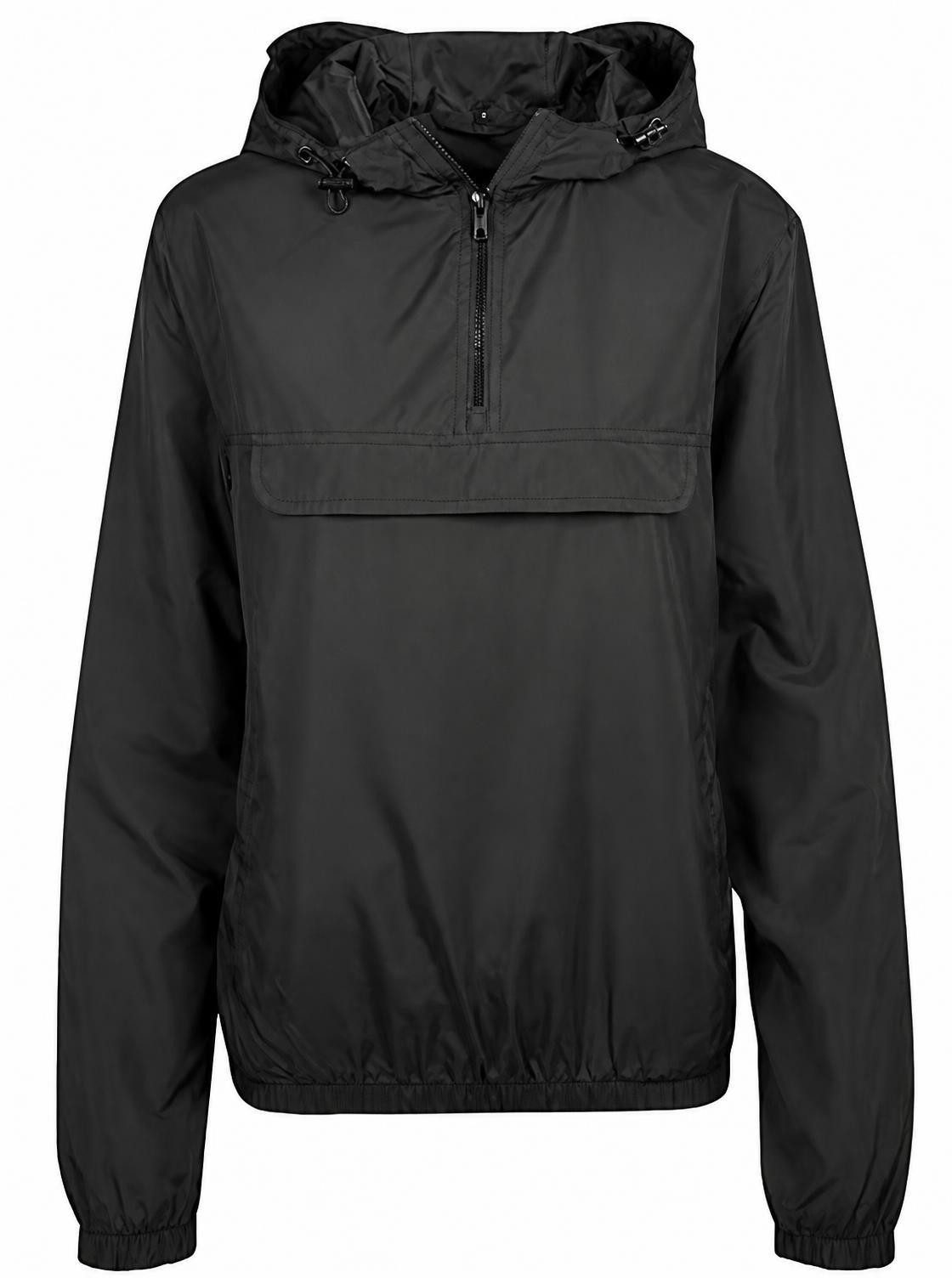 Build Your Brand Kapuzensweatjacke Damen Basic Pull Over Jacket