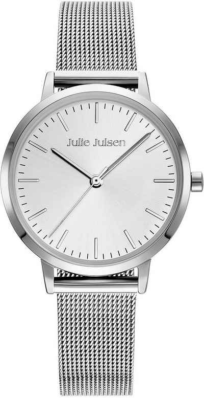Julie Julsen Quarzuhr Julie Julsen Basic Line Silver, JJW1027SME
