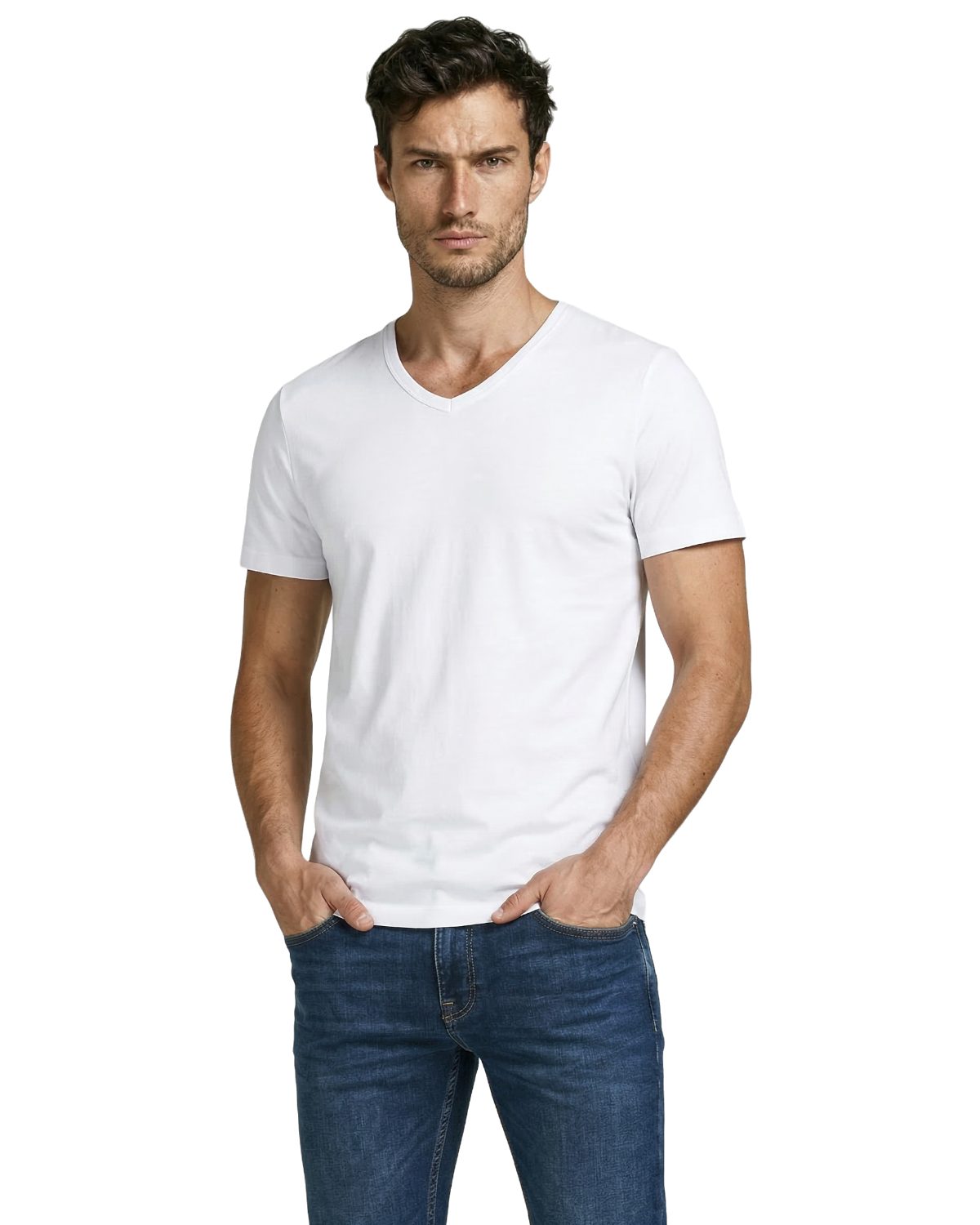 Jack & Jones T-Shirt (Spar-Set, 4er-Pack) V-Neck günstig online kaufen