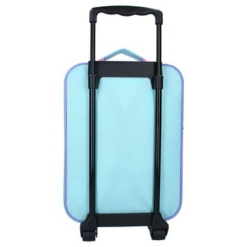 Disney Frozen Kinderkoffer Eiskönigin Elsa Trolley Kindertrolley, 2 Rollen, 12 L