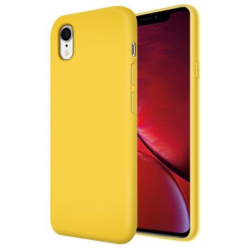 CoolGadget Handyhülle Silikon Colour Series Slim Case für Apple iPhone XR 6,1 Zoll, Hülle weich Handy Cover für iPhone XR Schutzhülle