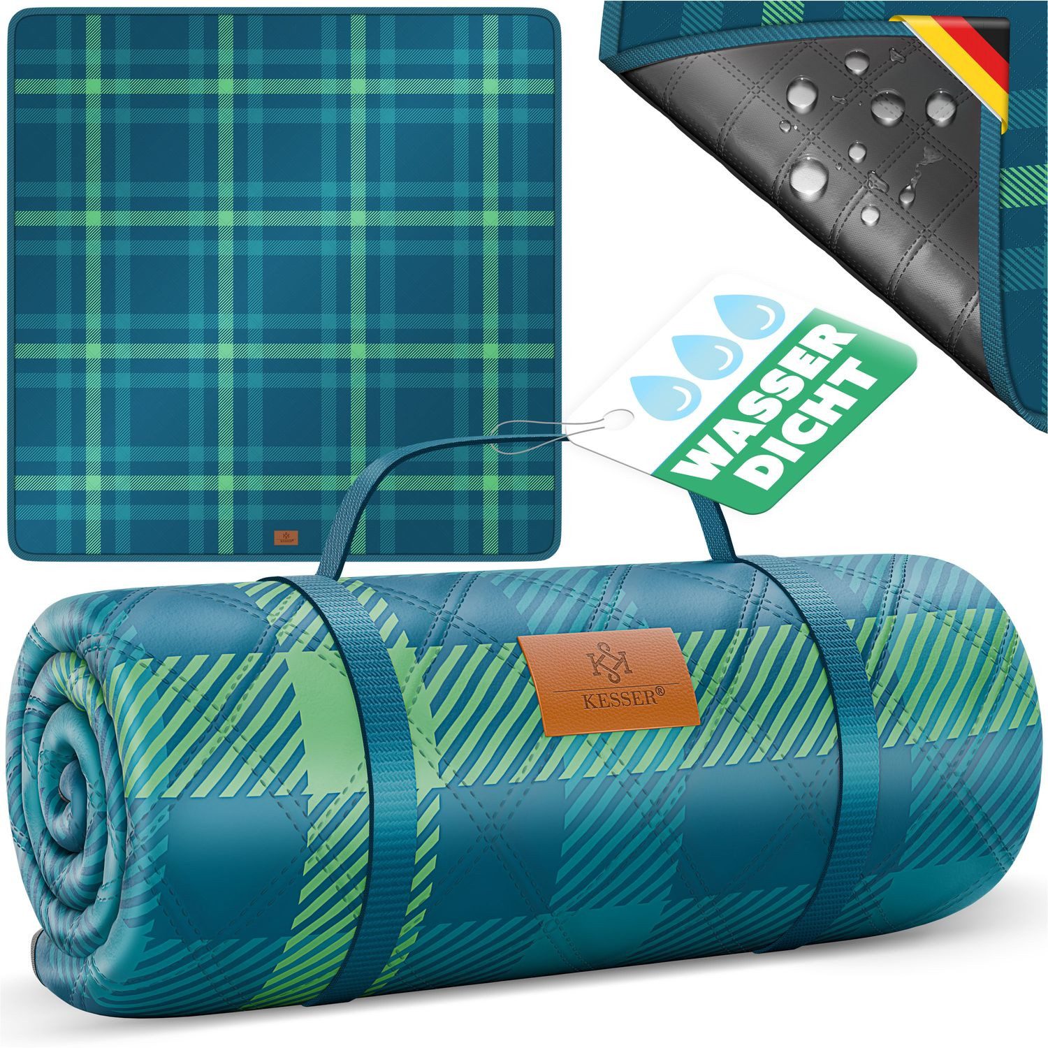 Picknickdecke, KESSER, Stranddecke Outdoor Decke XXL günstig online kaufen