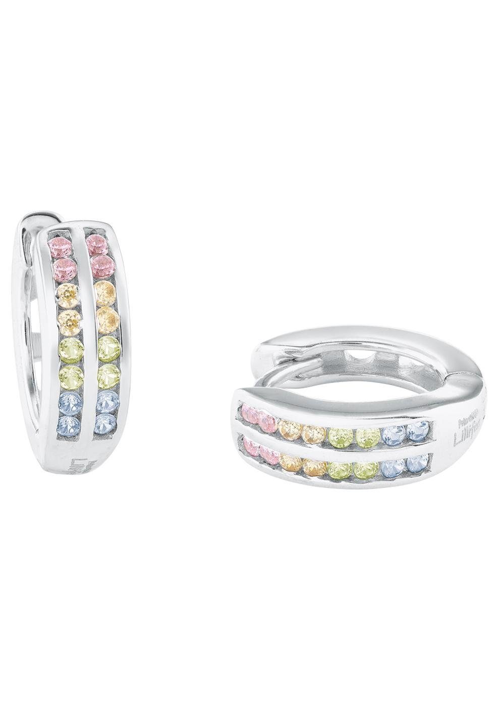 Prinzessin Lillifee Paar Creolen, mit Zirkonia (synth)