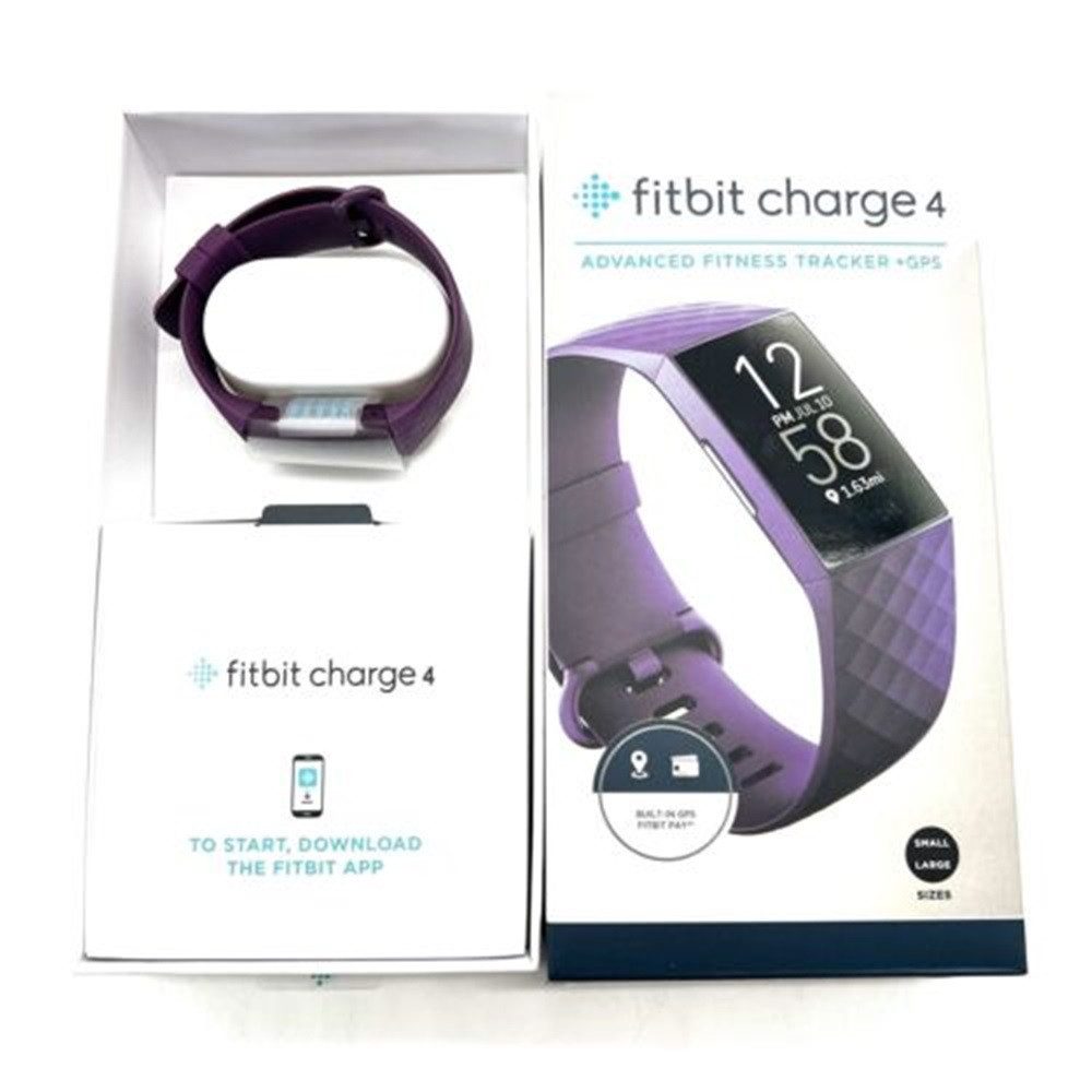 fitbit Fitness-Tracker Charge 4, GPS Heart Rate Activity Tracking SmartWatch