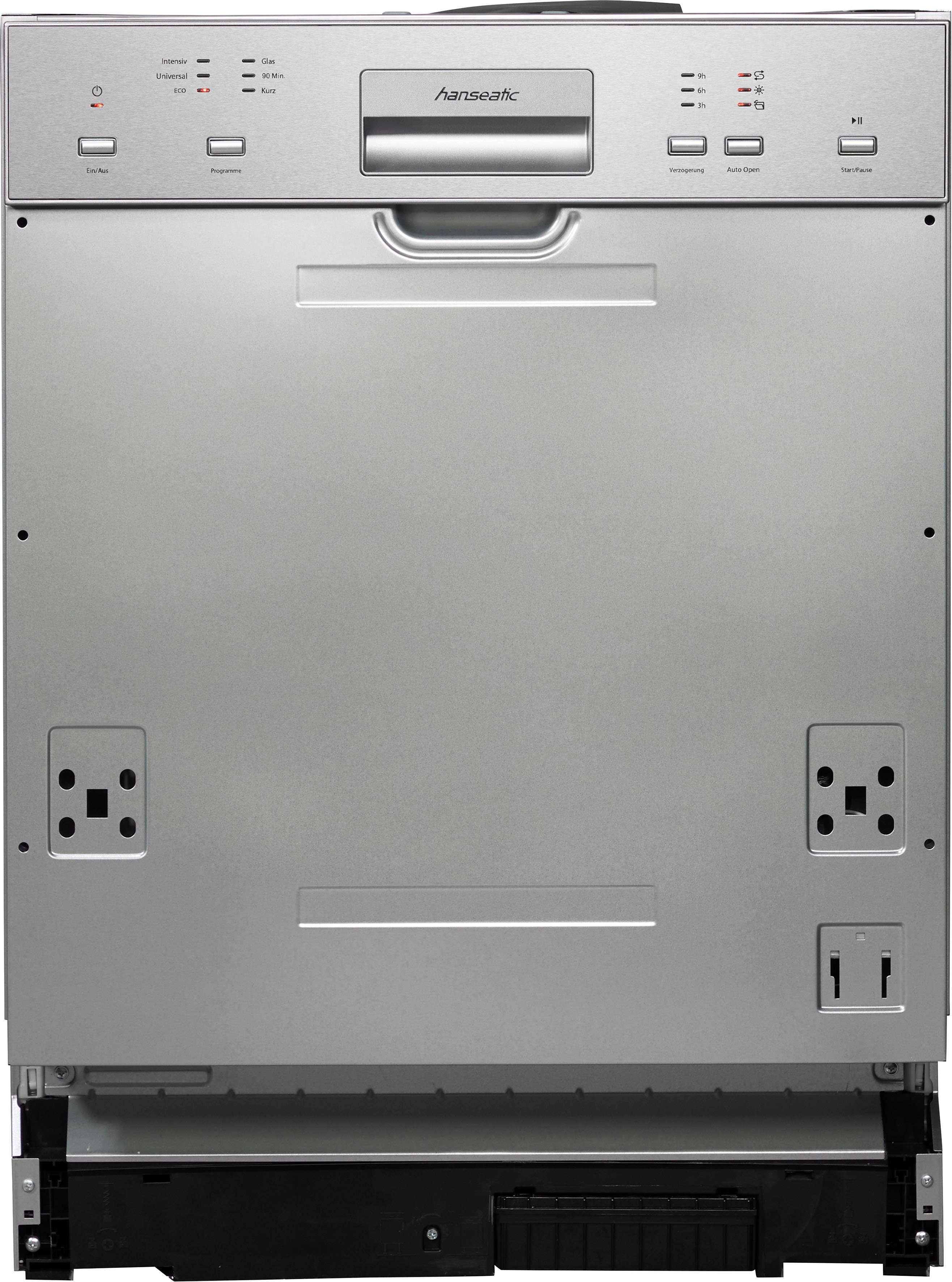 Hanseatic teilintegrierbarer Geschirrspüler HGTI6082D137709HS, 14 Maßgedecke