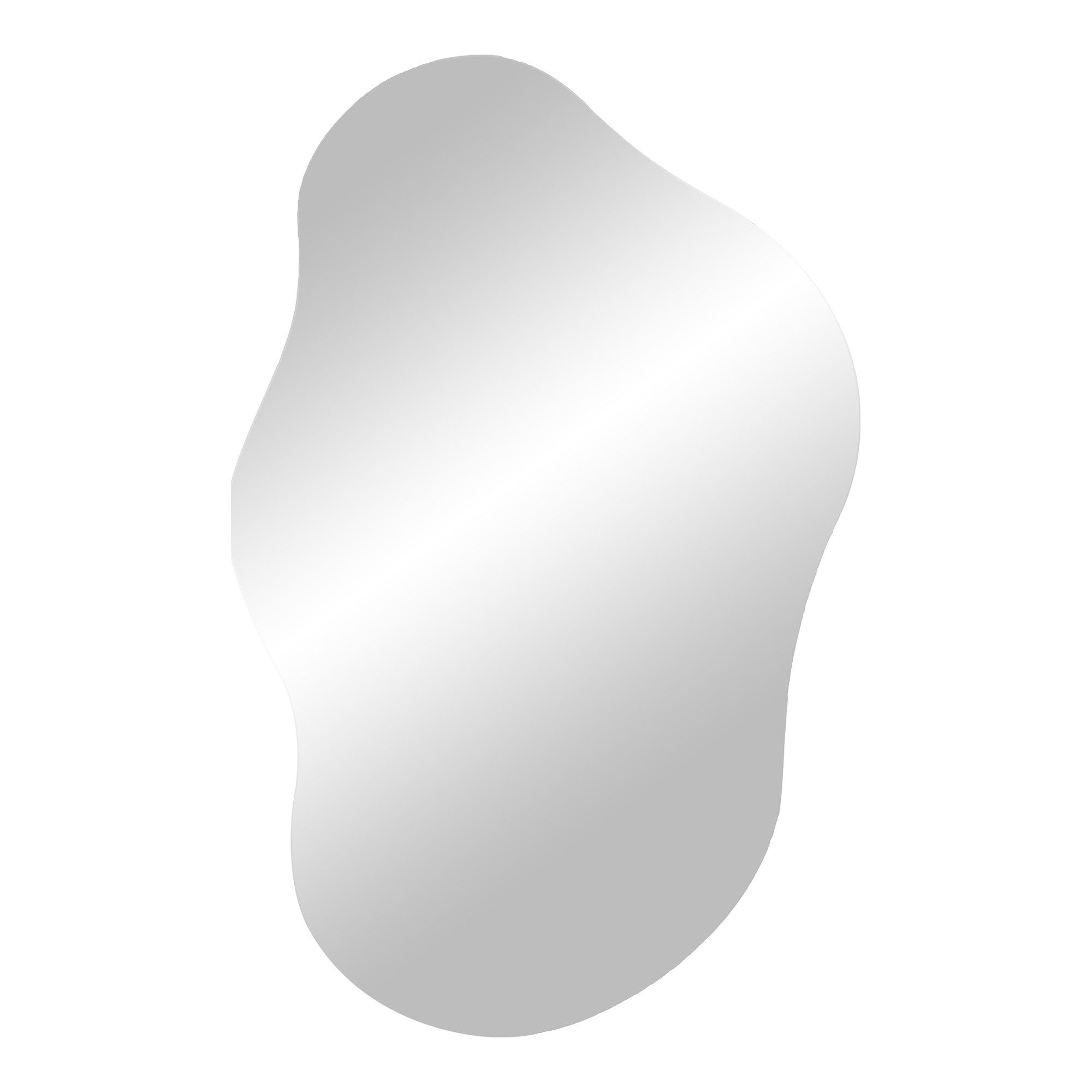House Nordic Spiegel in Glas, Alu, Glas - 40x60x0,5cm (BxHxT)