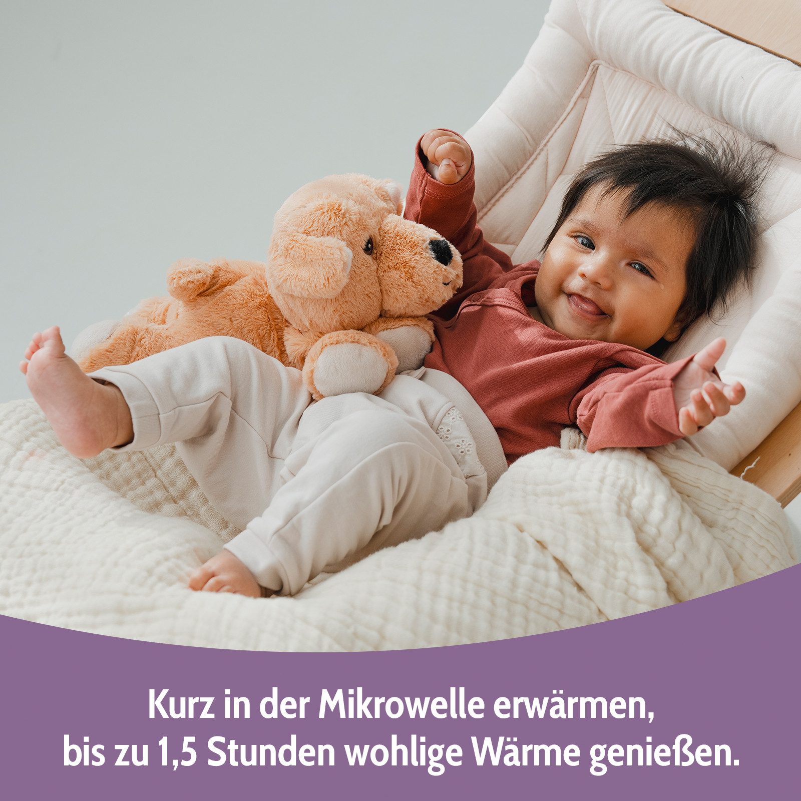 Habibi Plush Wärmekissen Habibi Plush Wärmetier Stofftier 1873 Labrador