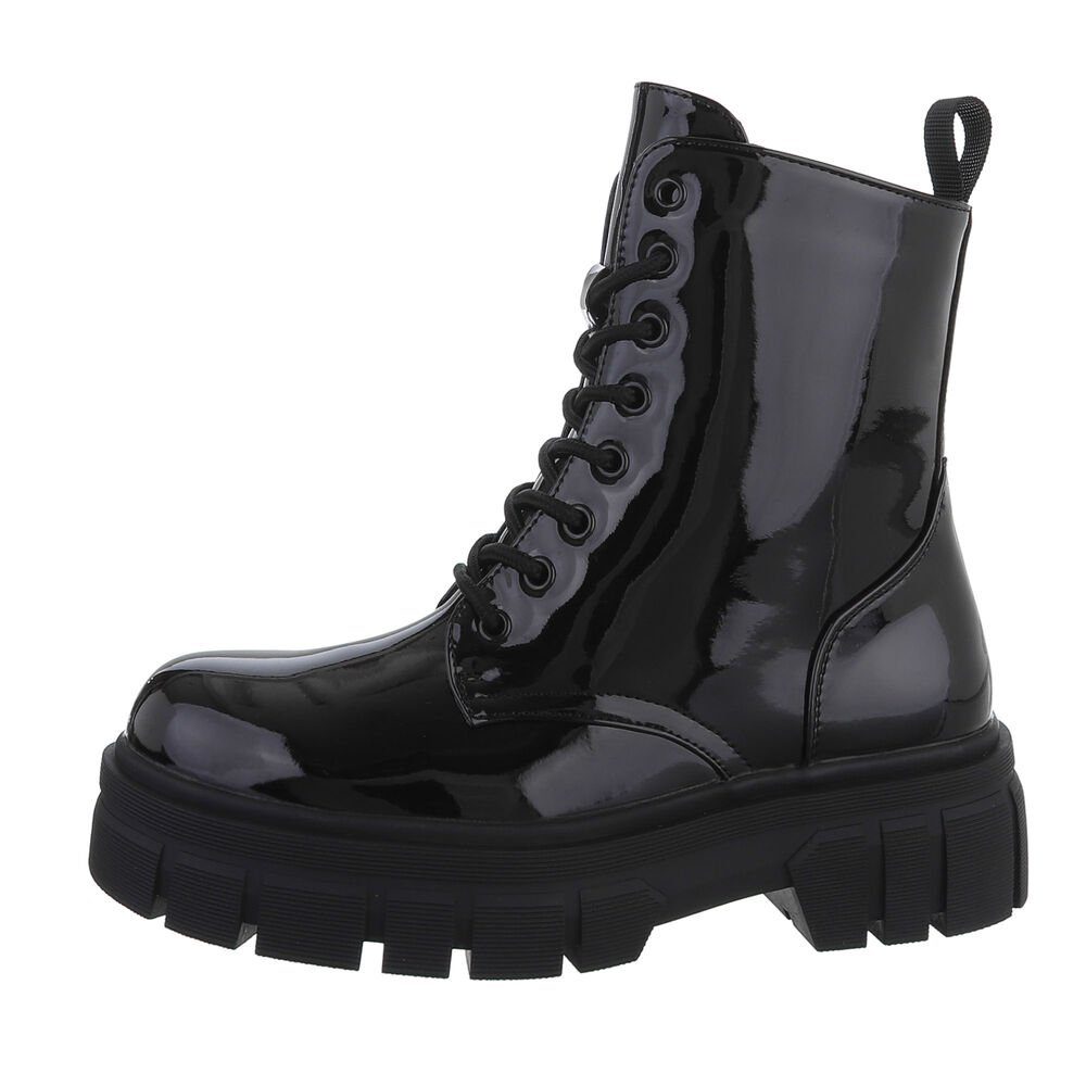 Ital-Design Damen Schnürschuhe Freizeit Schnürstiefelette (80951346) günstig online kaufen