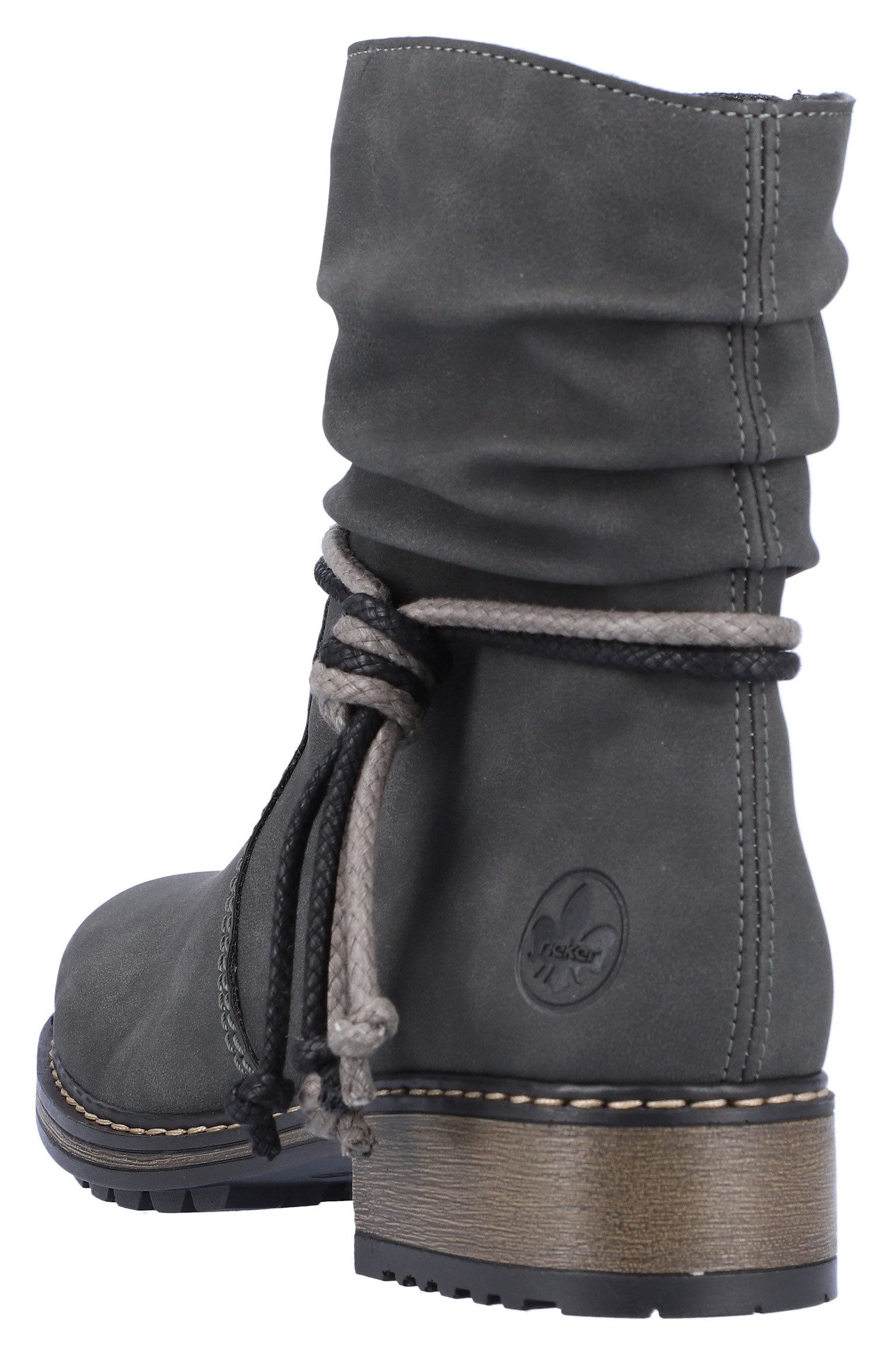 Rieker Winterstiefelette mit Zierbänder am slouchy günstig online kaufen