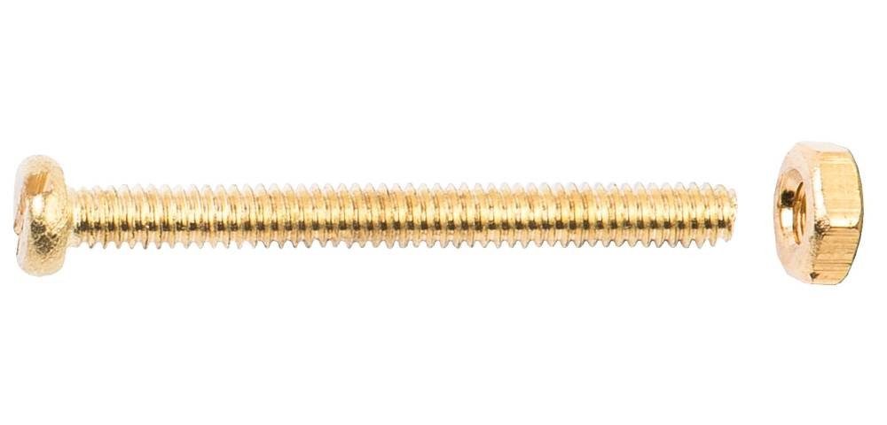 Connex Gewindeschraube Connex Radioschrauben M2 x 20 mm Schlitz - 20 Stk.