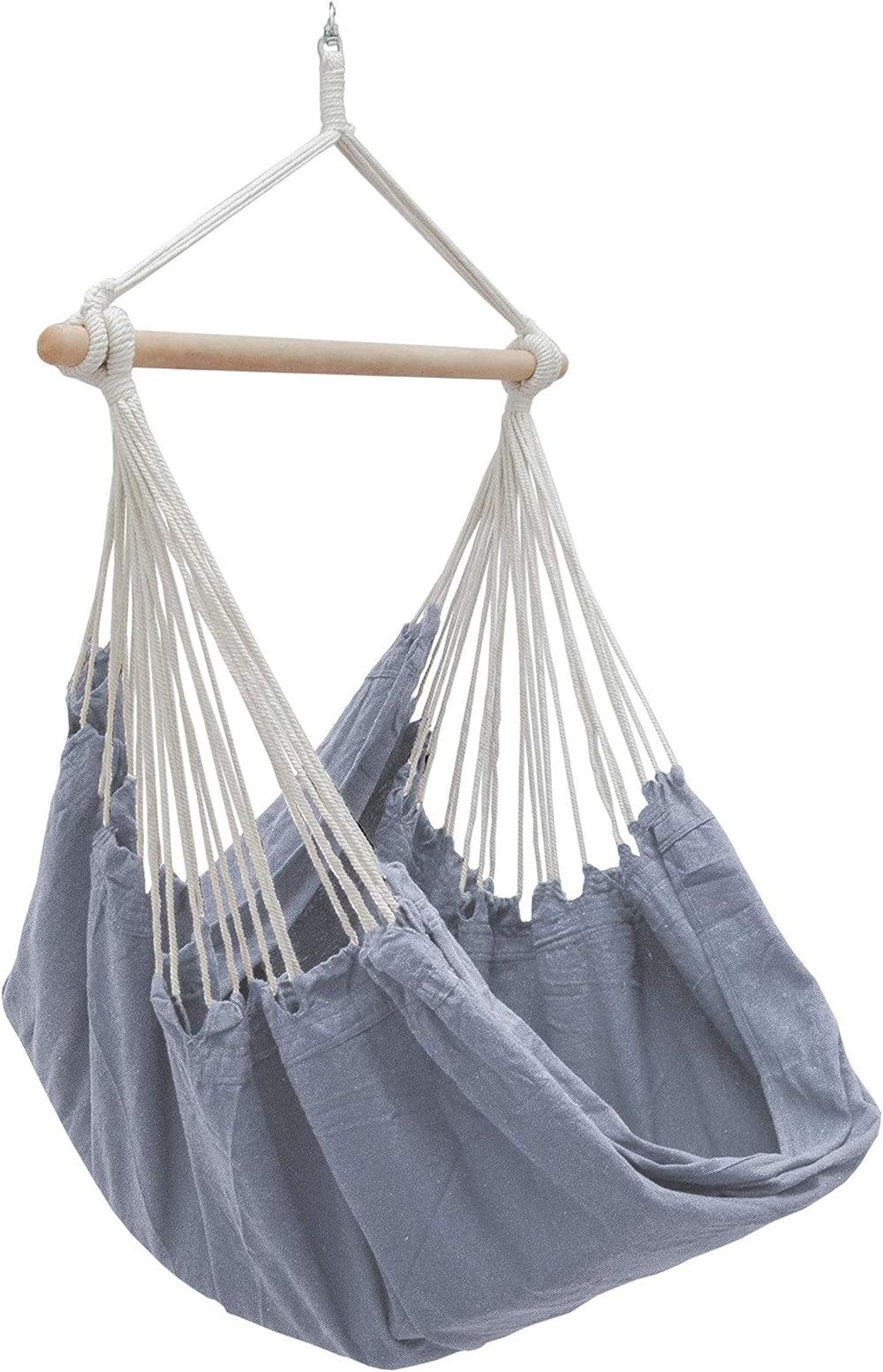 AMANKA Hängestuhl für 2 Personen: XXL Outdoor Hängesessel bis 150 kg - Garten und Balkon, 185 x 130 cm Hängesitz für Kinder und Erwachsene - 360° Relaxsessel