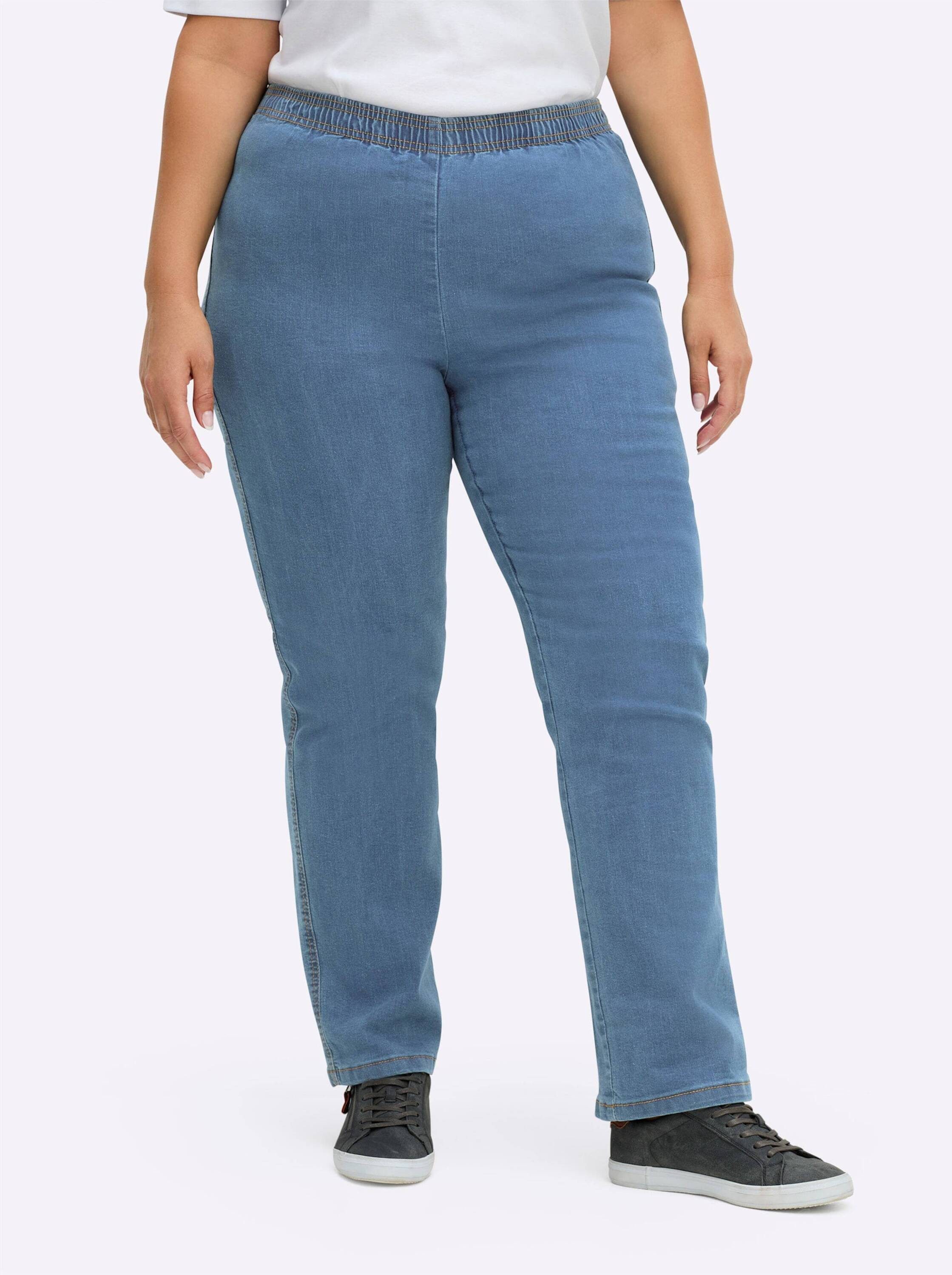 Sieh an! Bequeme Jeans Jeans komfortabel