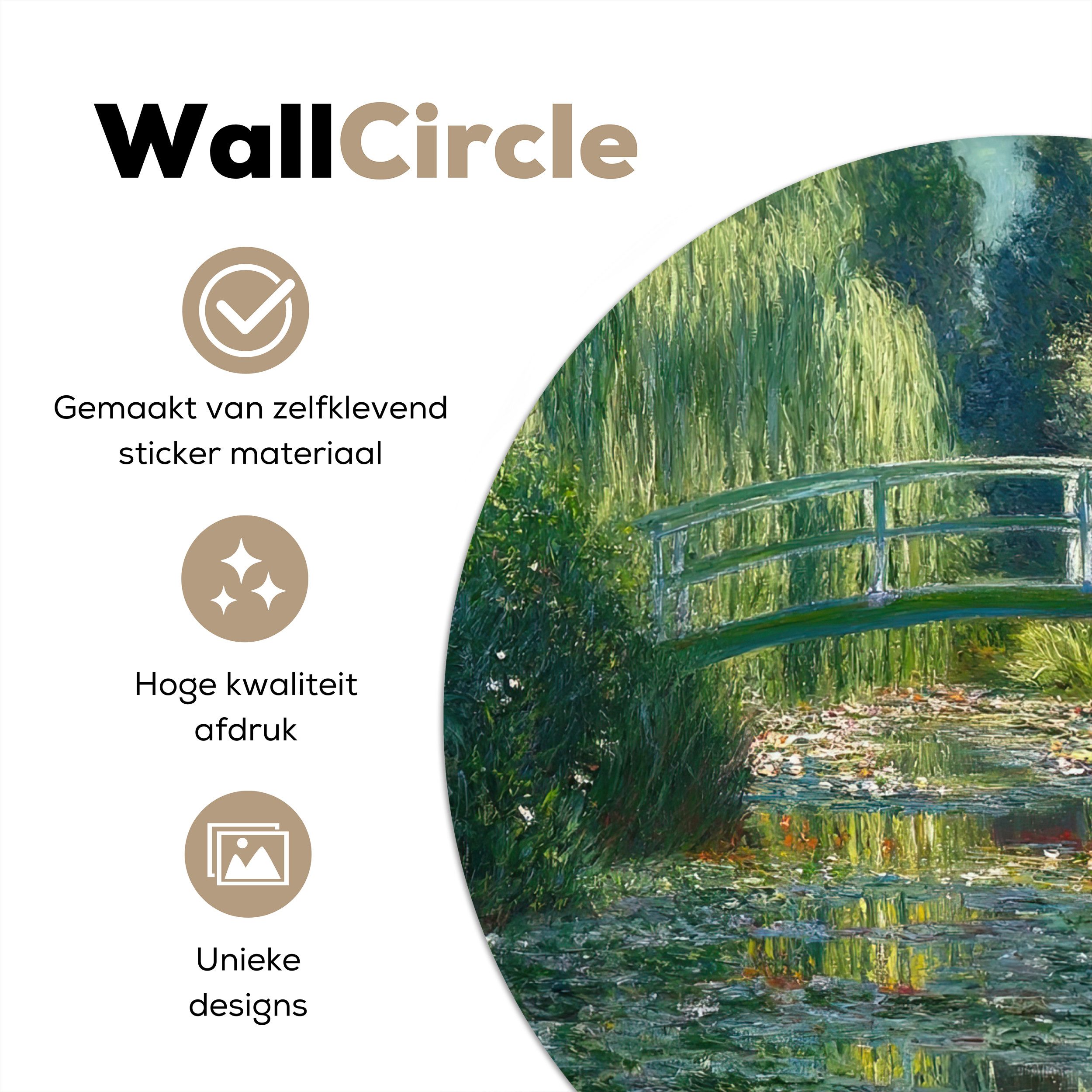 MuchoWow Wandsticker Brücke - Holz - günstig online kaufen