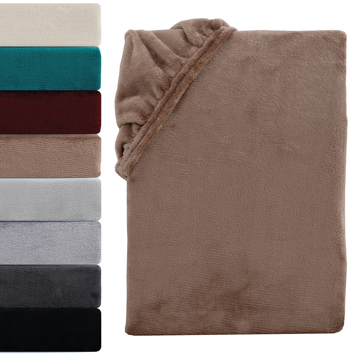 Visaggio Spannbettlaken Cashmere Touch Winter Spannbetttuch Super Soft Bett günstig online kaufen