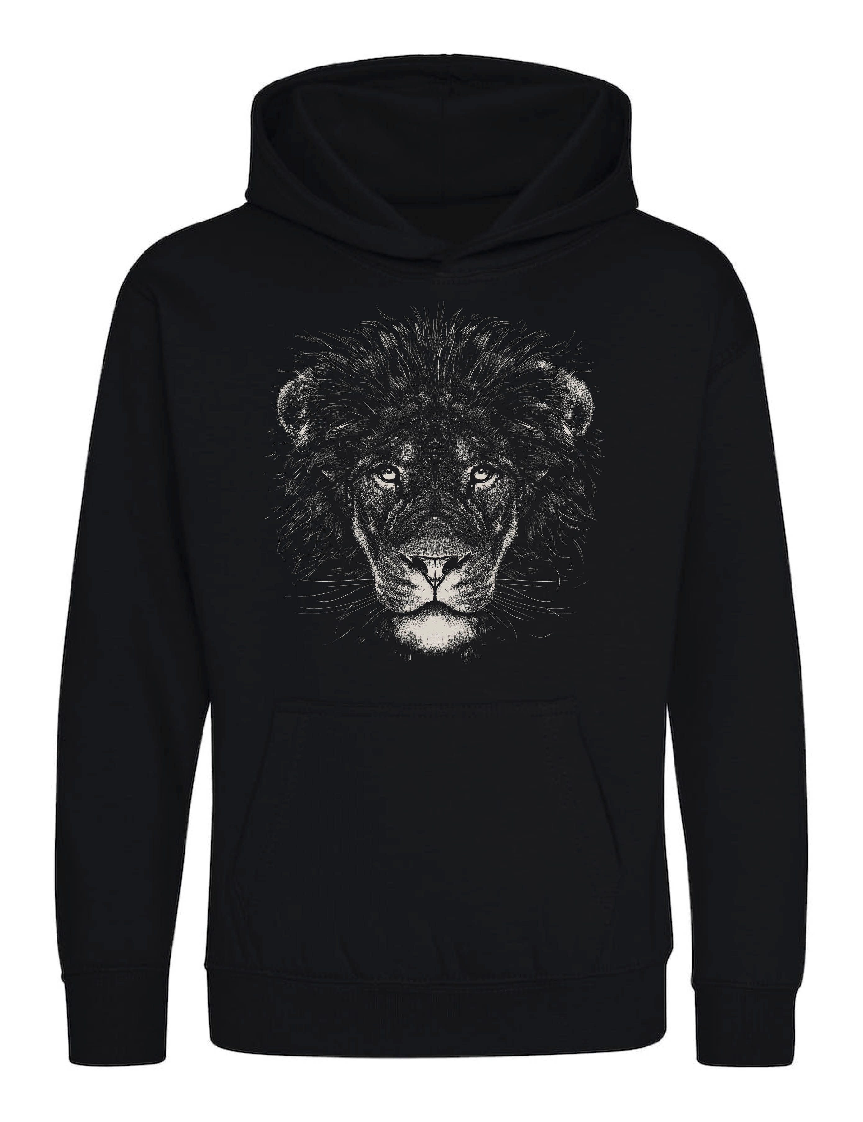 Youth Designz Kapuzenpullover Löwe Kinder Hoodie Pullover mit modischem Print