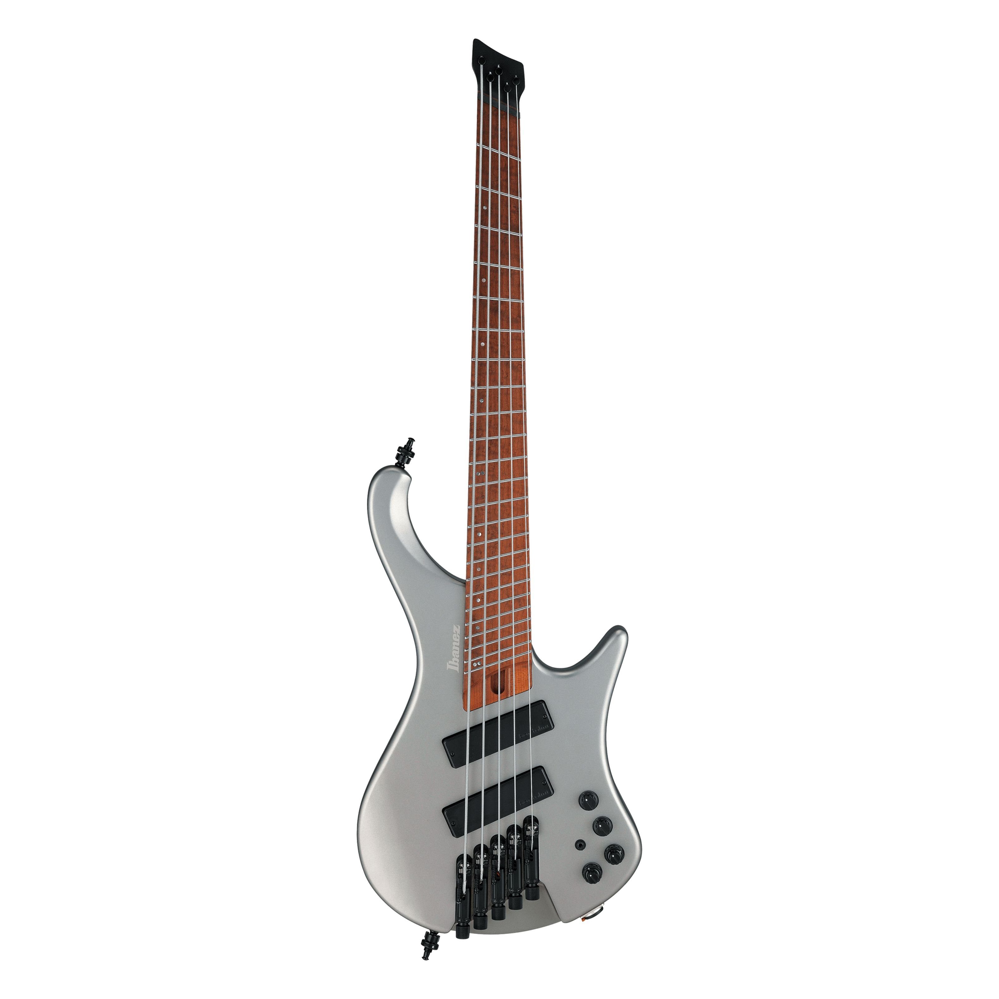 Ibanez E-Bass, E-Bässe, 5-Saiter E-Bässe, Bass Workshop EHB1005SMS-MGM Metallic Gray Matte - E-Bass