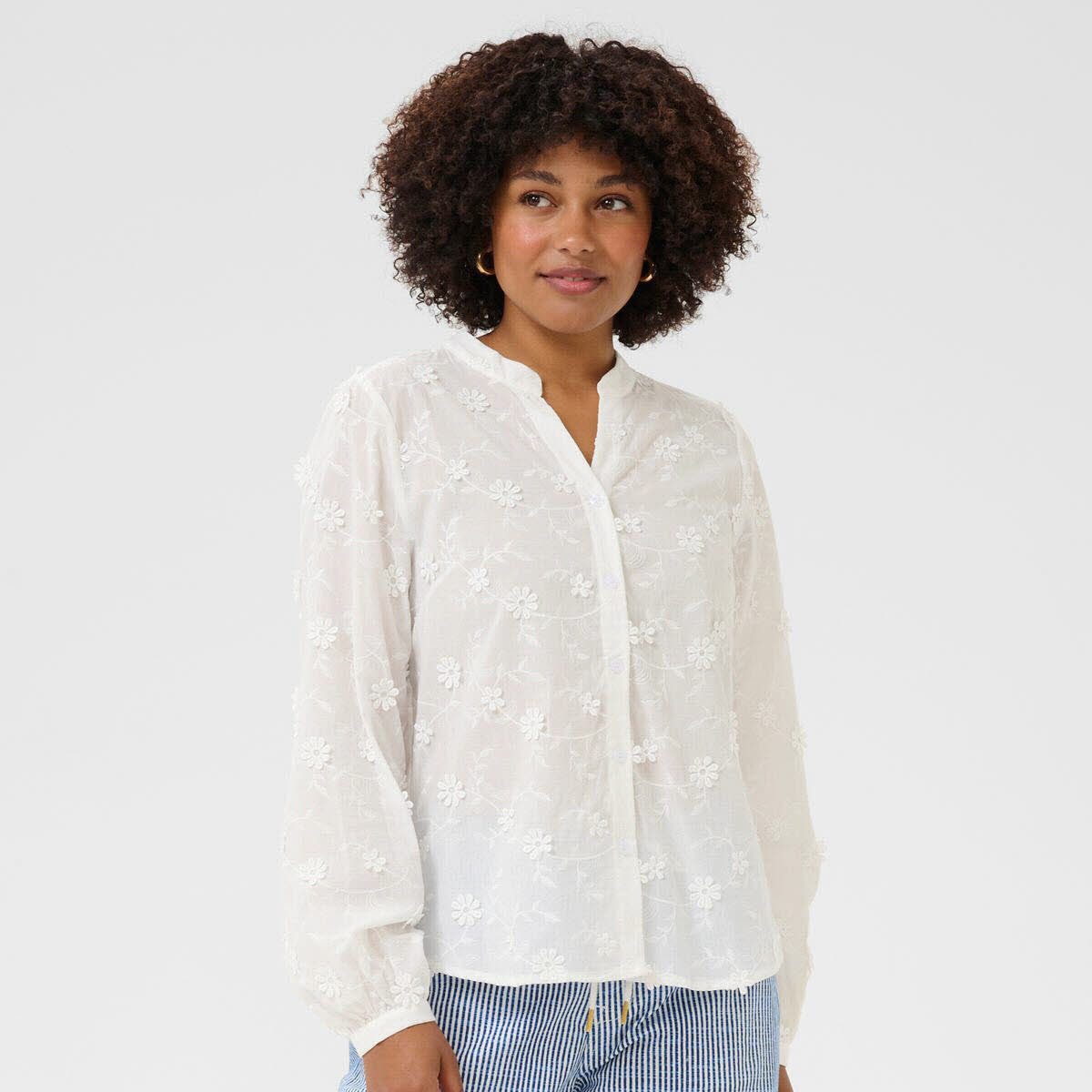 Klassische Bluse CROlivia