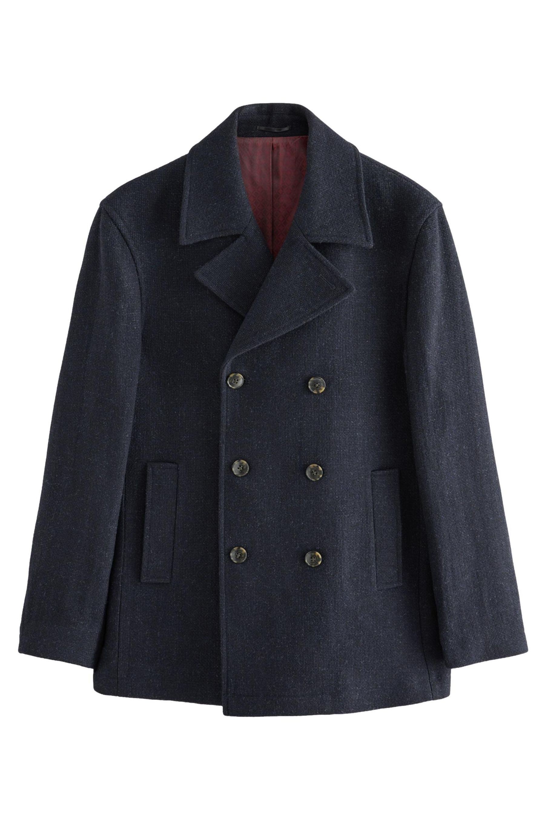 Next Wollmantel Signature Caban aus 100 % Wolle (1-tlg)
