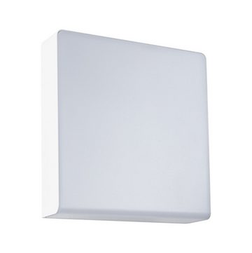 Paulmann LED Außen-Wandleuchte Azalena IP44 250x97mm 3000K 8,5W 700lm 230V Kunststoff, Aluminium, Warmweiß, Bewegungsmelder mit Hochfrequenz-Sensor IP44