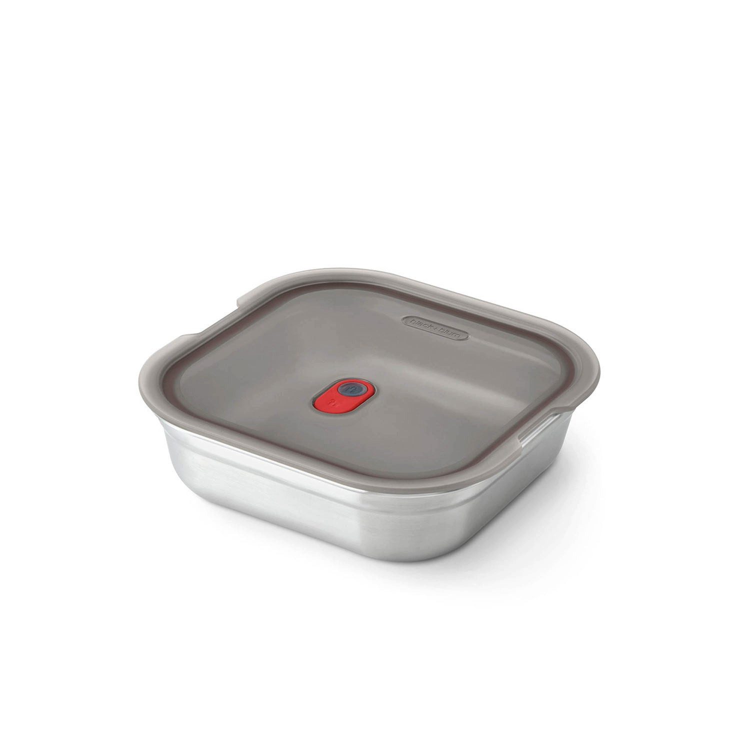 black+blum Frischhaltedose Edelstahl Foodbox, quadratisch, Edelstahl, Kunststoff