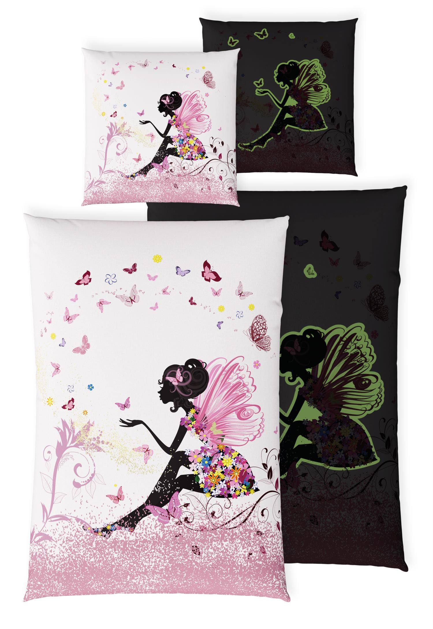 Carpe Sonno Kinderbettwäsche 135x200 Bettwäsche Kinder Mädchen Baumwolle Ro günstig online kaufen