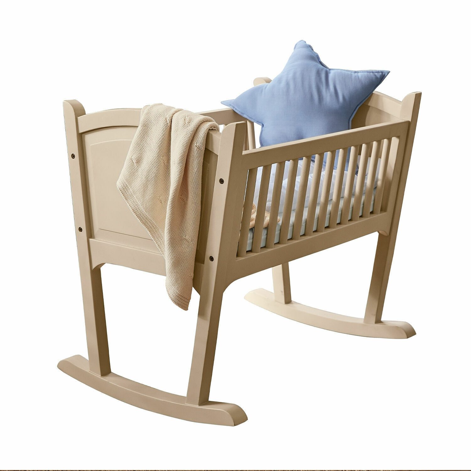 Mirabeau Babybett Wiege Aiguillon beige